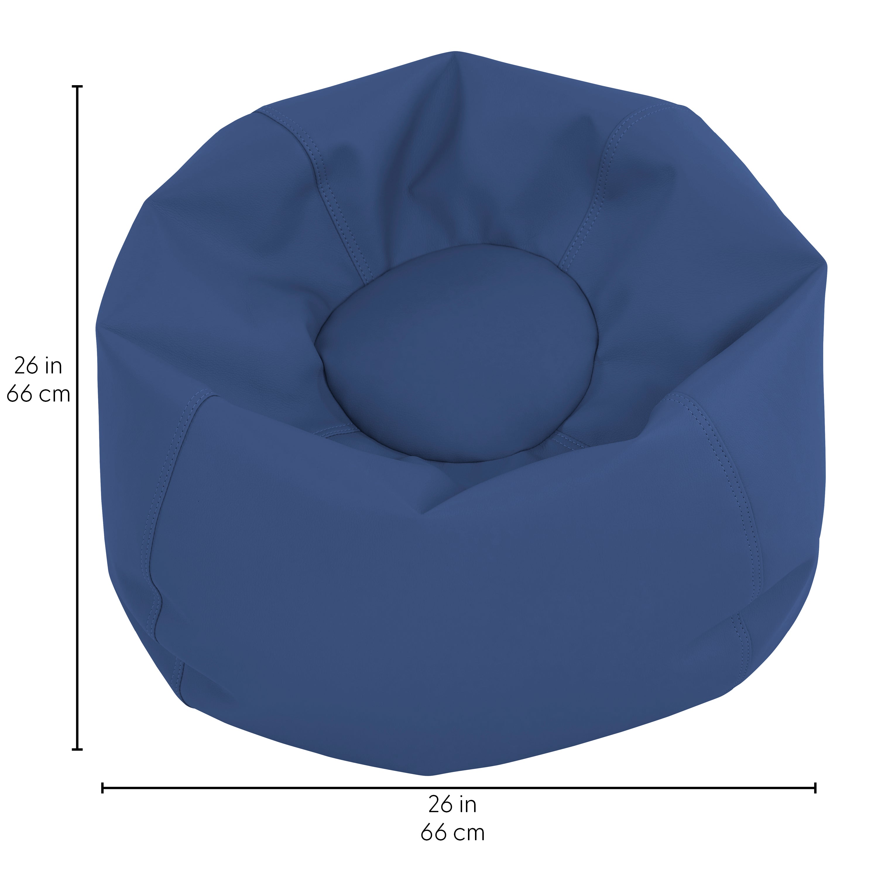 SoftScape Classic 26" Junior Bean Bag - Navy