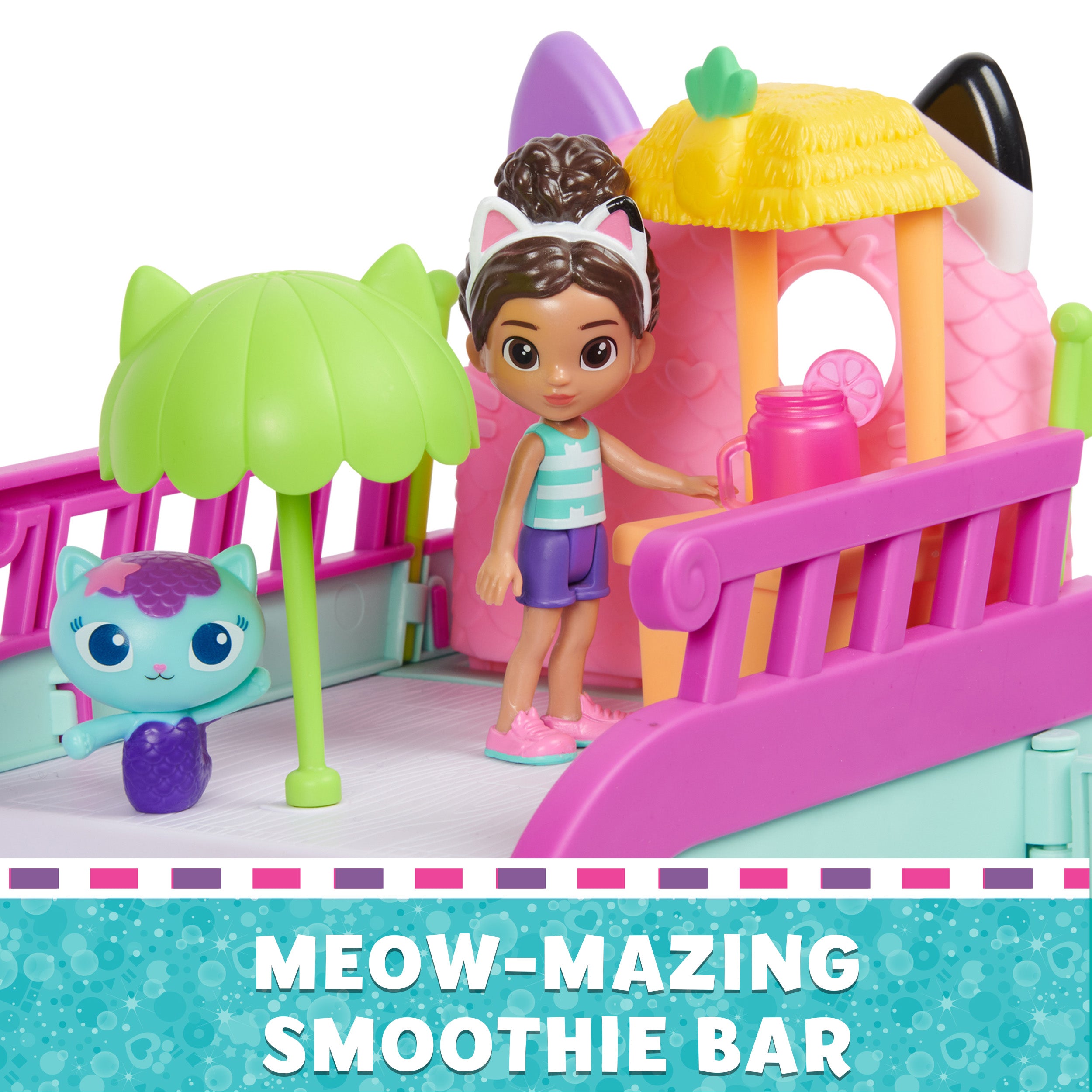 Gabby’s Dollhouse, Gabby Cat Friend Ship, Cruise Ship Toy with 2 Toy Figures, Surprise Toys & Dollhouse Accessories, Kids Toys for Girls & Boys 3+
