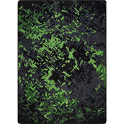 Eruption 3'10" x 5'4" area rug in color Emerald