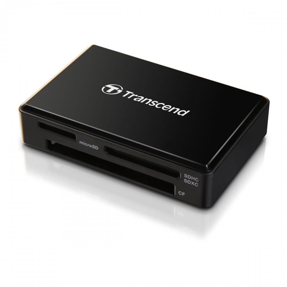 Transcend RDF8 USB 3.1 Gen 1 Multi Card Reader - Black