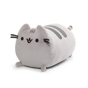 GUND Pusheen the Cat Squisheen Log Plush, Squishy Stuffed Animal for Ages 8 and Up, Gray, 11”