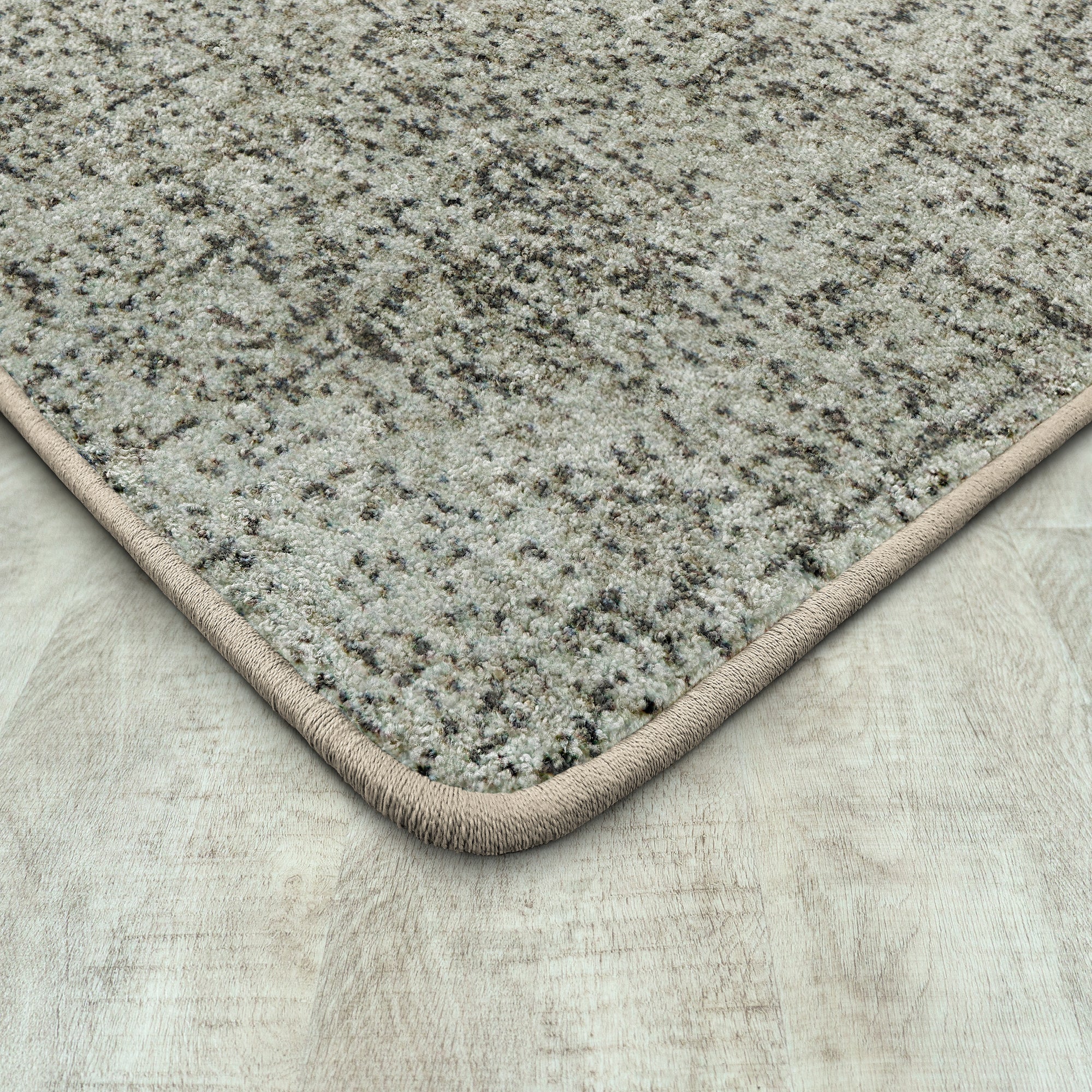Etched In Stone 3'10" x 5'4" area rug in color Java