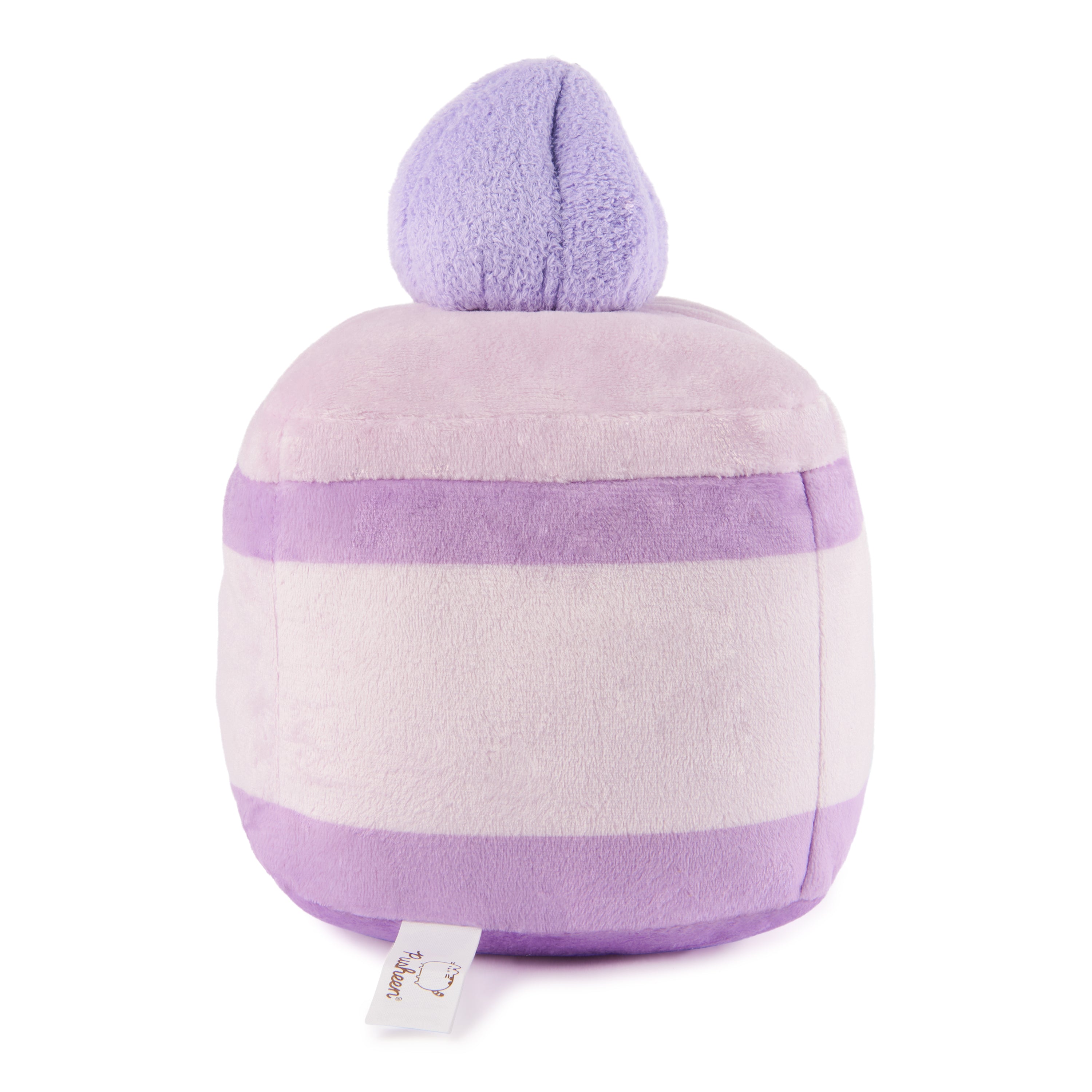 GUND Pusheen Lavender Spongecake Plush, Squishy Toy, Collectible Plush Toy, Dessert Plush, Cat Stuffed Animal for Ages 8 and Up, Purple, 6”