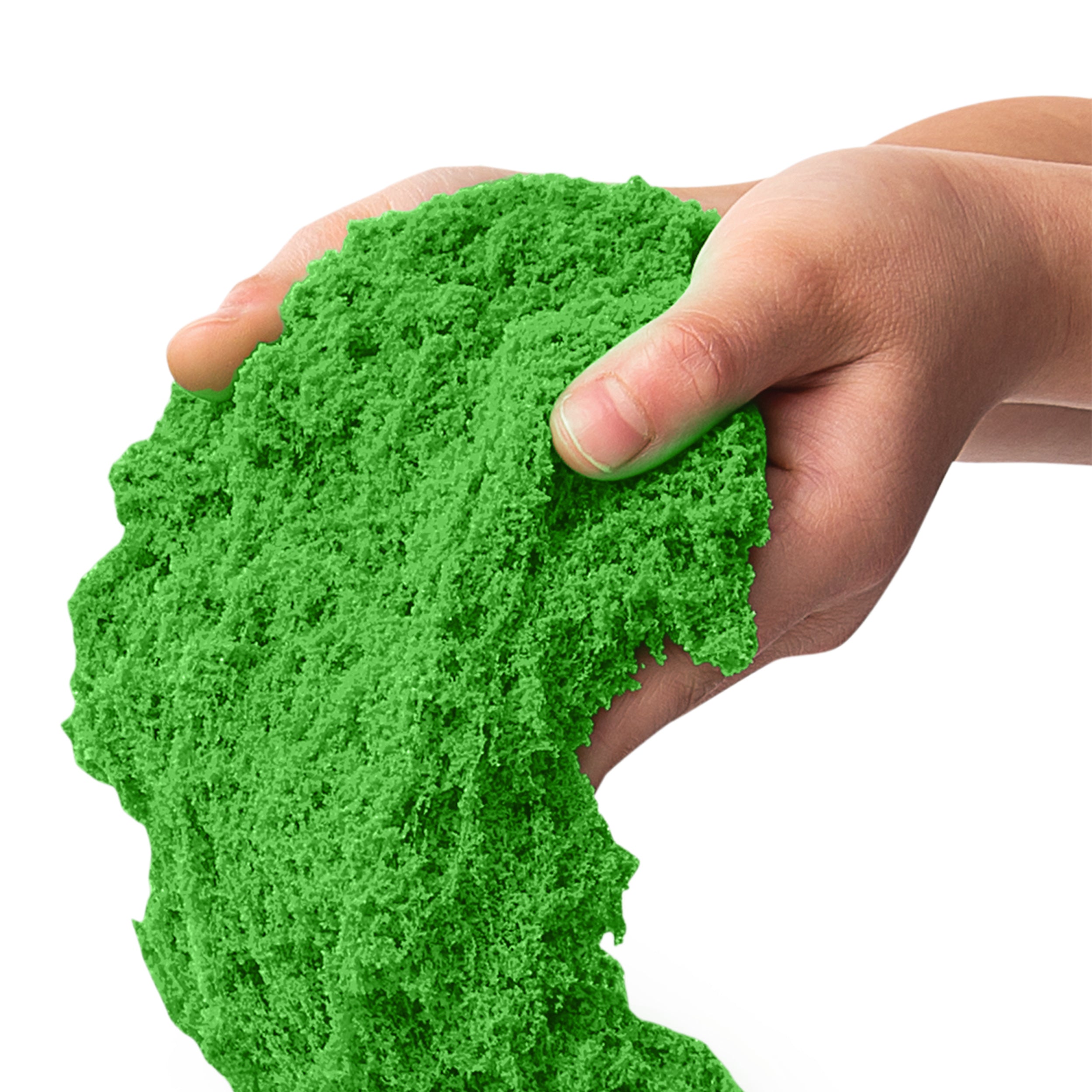Kinetic Sand, 3 x 8oz Boxes of Moldable Sensory Play Sand Neon Blue, Pink and Green