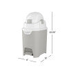 Foundations Pro Series Mini Hands-Free Diaper Pail, Gray