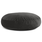 Jaxx 6 Foot Cocoon - 2-in-1 Convertible Bean Bag Bed & Large Bean Bag Chair for Adults, Premium Lush Velvet - Black
