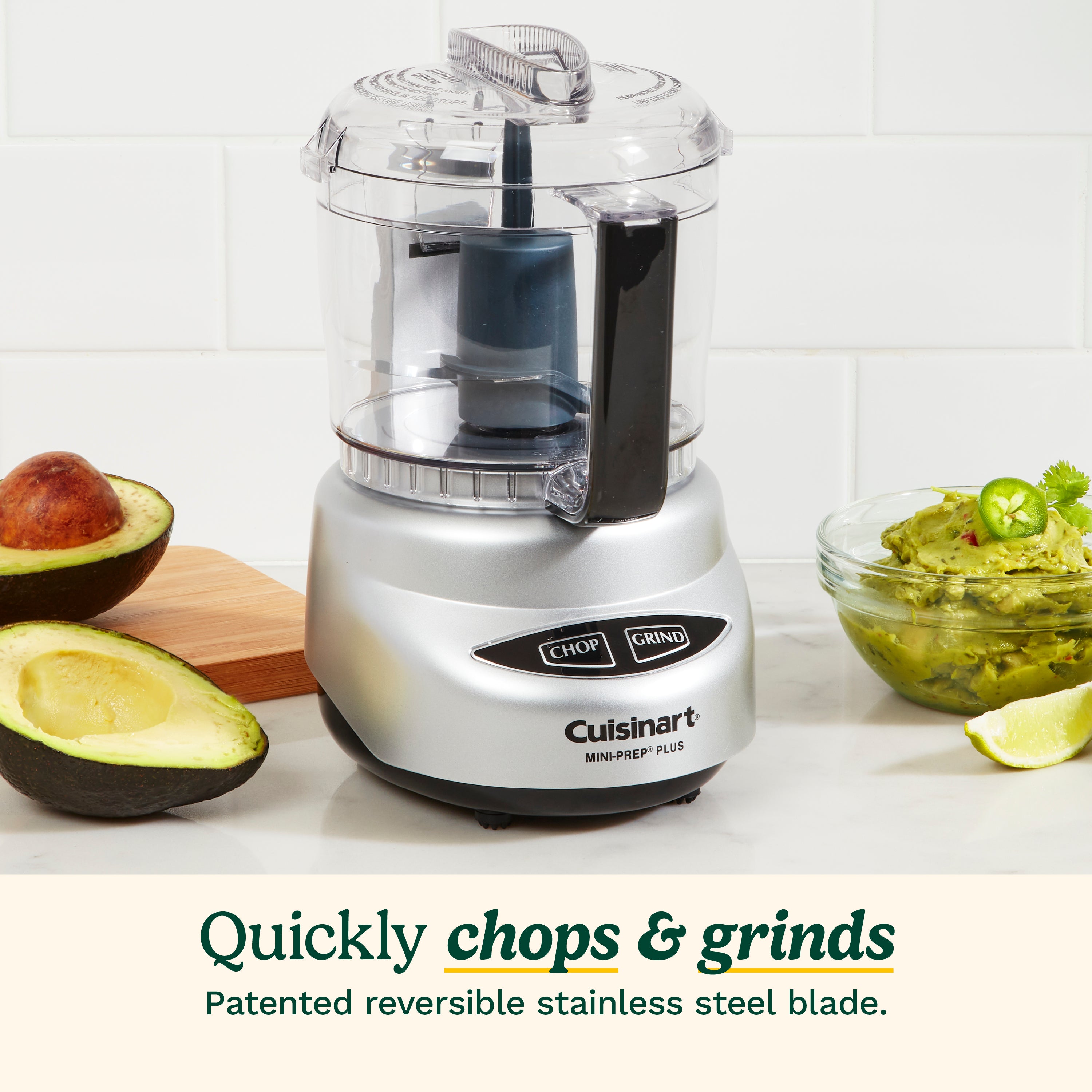 Mini-Prep Plus 24 Ounce Processor - Brushed Chrome