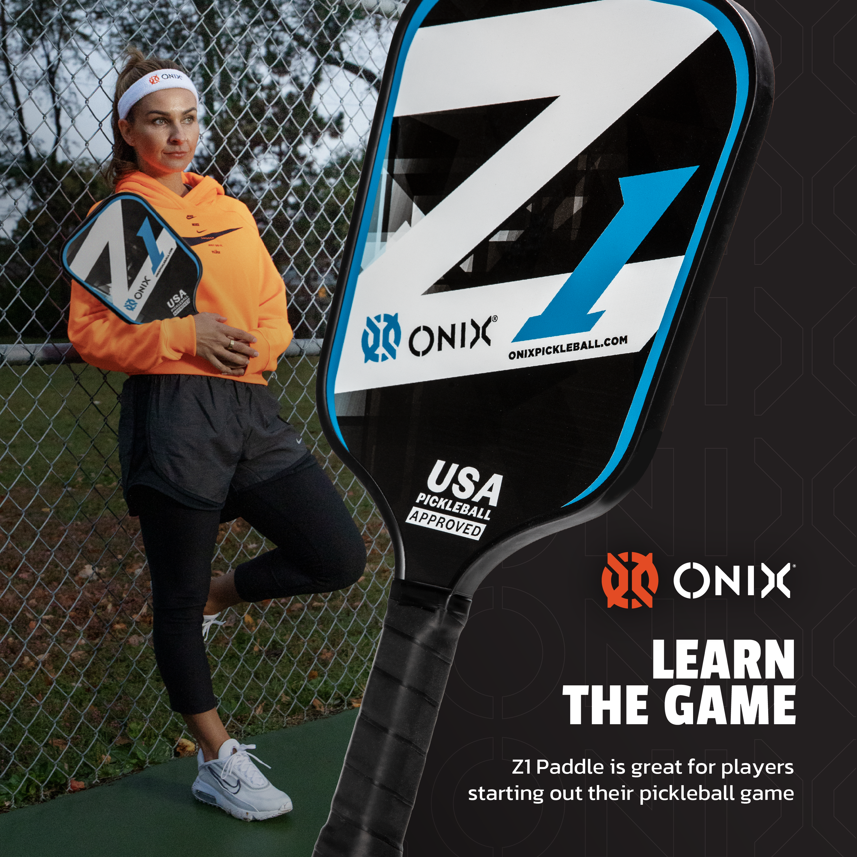 ONIX Z1 Pickleball Paddle - Blue