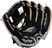 Rawlings Sure Catch Series Youth 11-Inch Baseball Glove - Right Hand Thrower - Black
