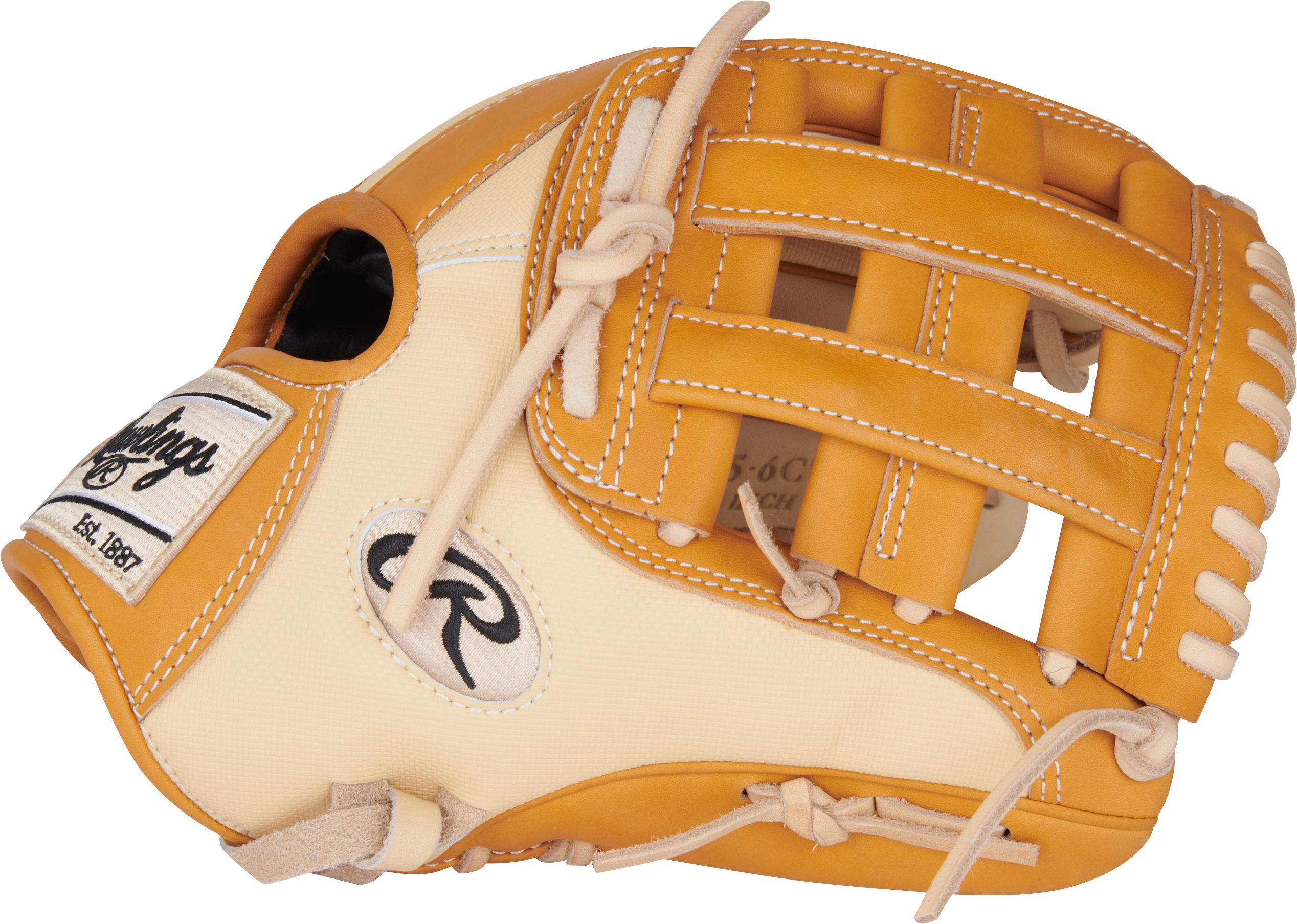 Rawlings Heart Of The Hide Series 11.75-Inch Baseball Glove - Right Hand Thrower - Camel