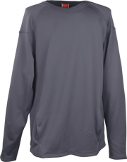 Rawlings Youth Performance Dugout Fleece Pullover - Small - Graphite
