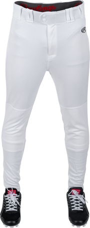 Rawlings Youth Launch Solid Pro Taper Fit Pant - Small - White