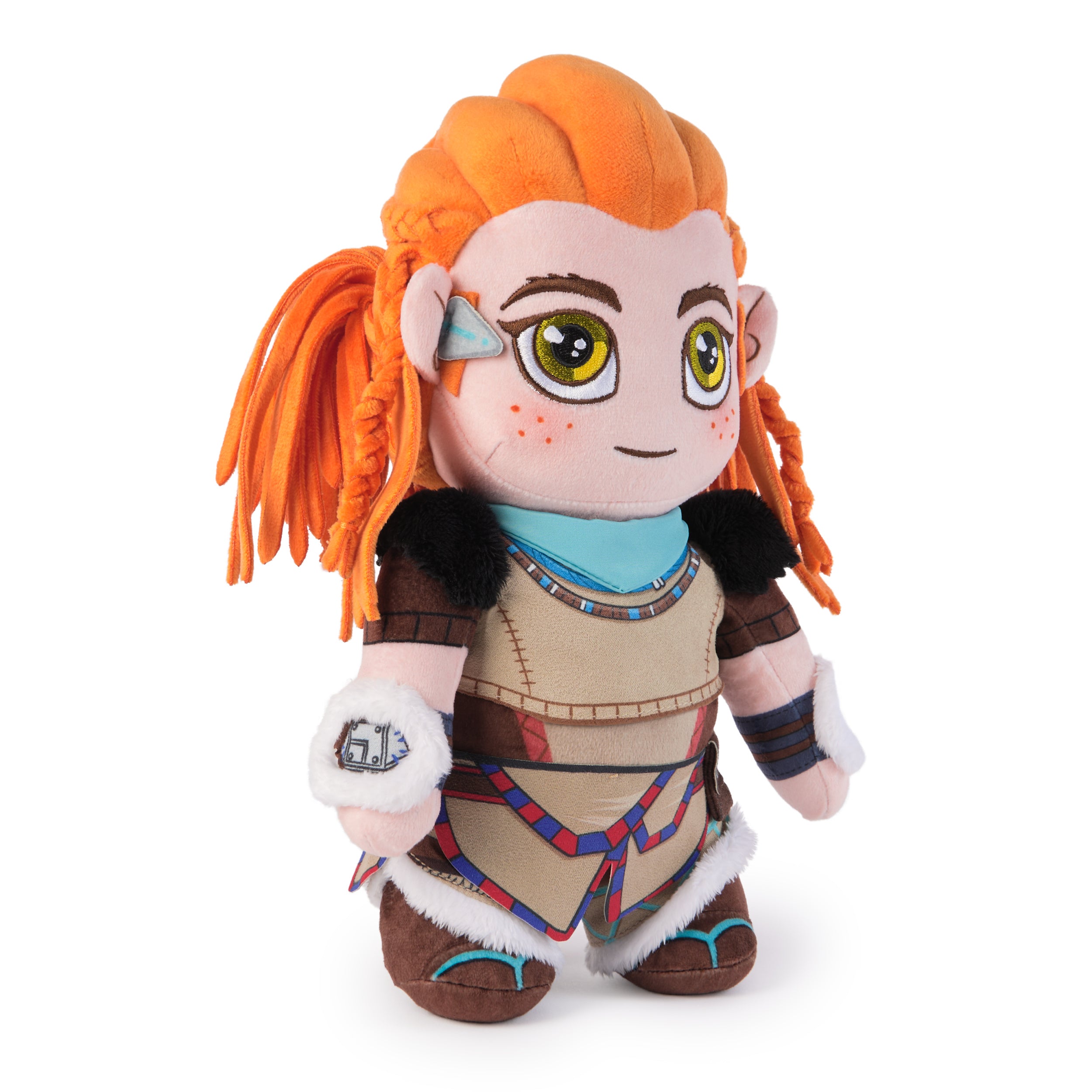PlayStation Horizon Forbidden West, Premium 10-Inch Aloy Collector Grade Plush Toy, Cute Plushies and Kids Toys for PS5 Fans of All Ages