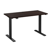 Bush Business Furniture Move 60 Series 48W x 24D Electric Height Adjustable Standing Desk in Black Walnut with Black Base - 47.6" Width x 23.62" Depth x 47.69" Height
