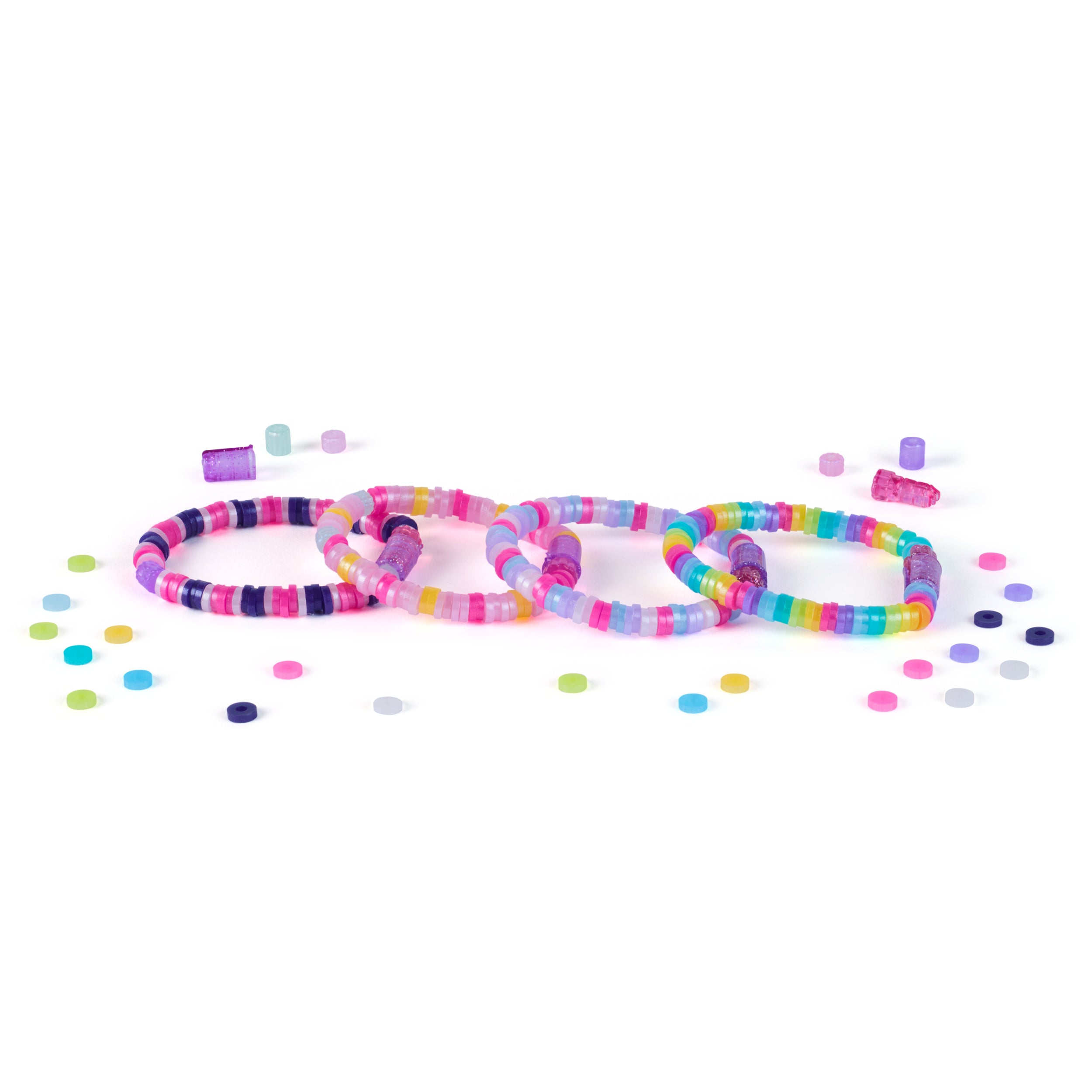 Cool Maker, Stack’d Heishi Expansion Pack, Bracelet Making Kit with over 1300 Beads for Bracelets, Makes 15, Arts and Crafts Kids Toys for Girls Ages 7 and up