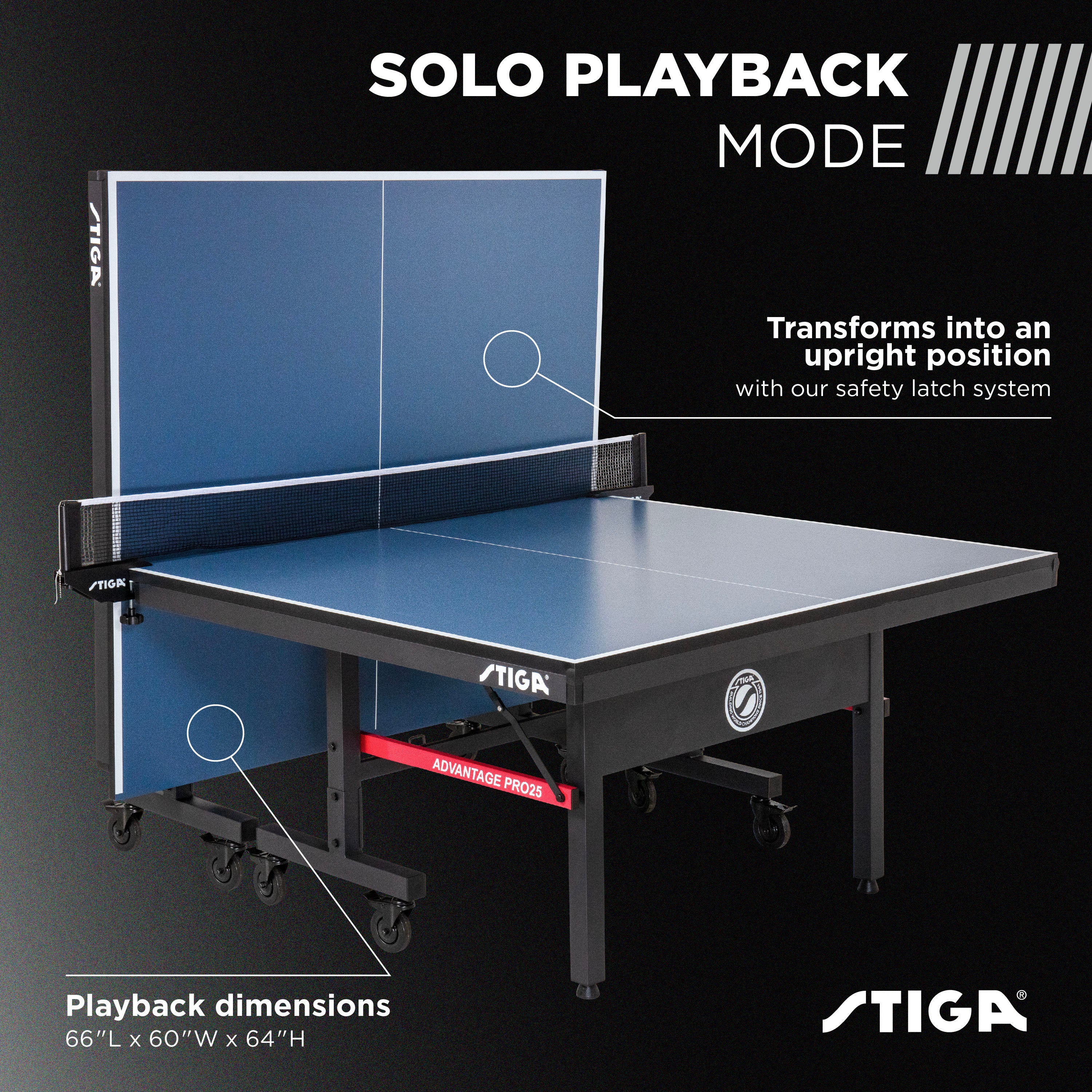 STIGA Advantage Pro 25