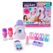 Cool Maker, GO GLAM Studio Nail Kit, Style 200 Nails, 4 Designs, 2 Polish Applicators & Mask Packaging May Vary, Arts and Crafts for Ages 7 and up