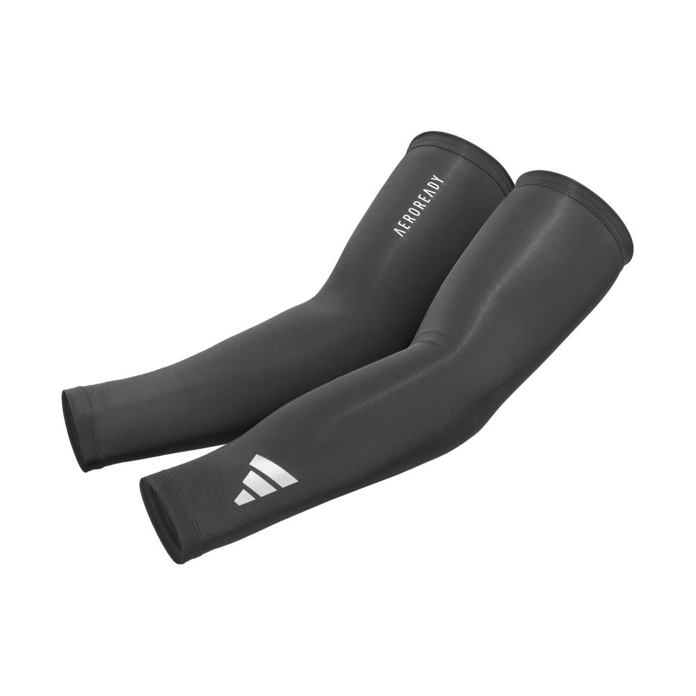 Adidas Aeroready Compression Arm Sleeve - Large/X Large, Black (Pair)