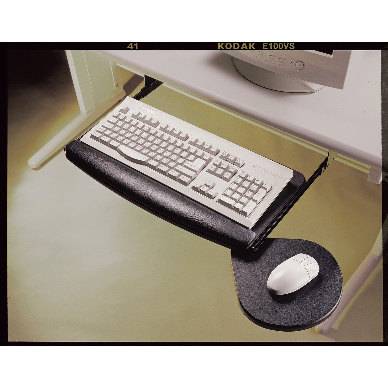 OfficeSource  20"W Slide Out Keyboard System - Black