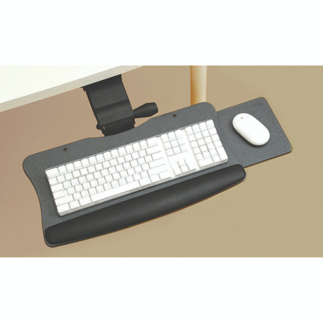 OfficeSource Keyboard Systems Lift and Lock System with Slide Out - Black