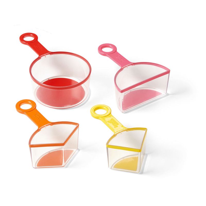 Rainbow Fraction Measuring Cups, 4 Cups