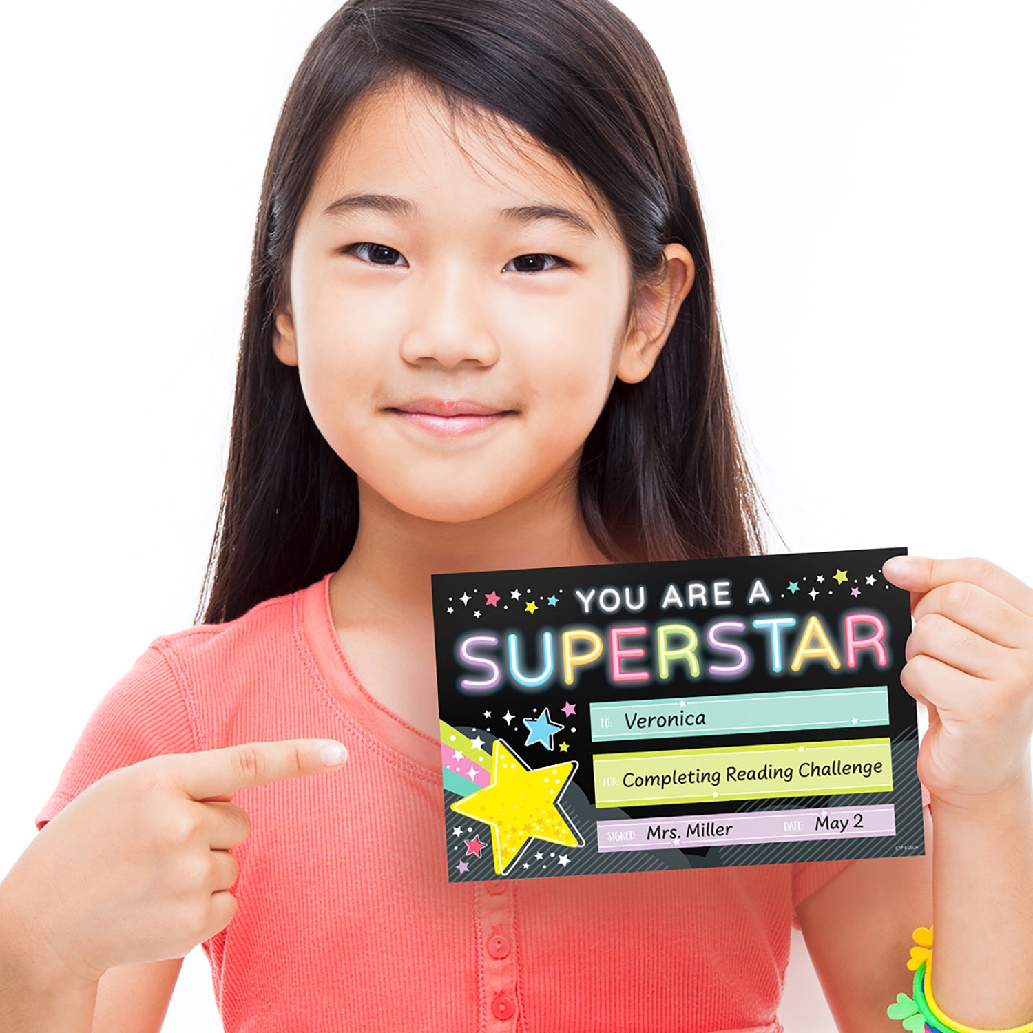 Star Bright Superstar Awards, Pack of 30