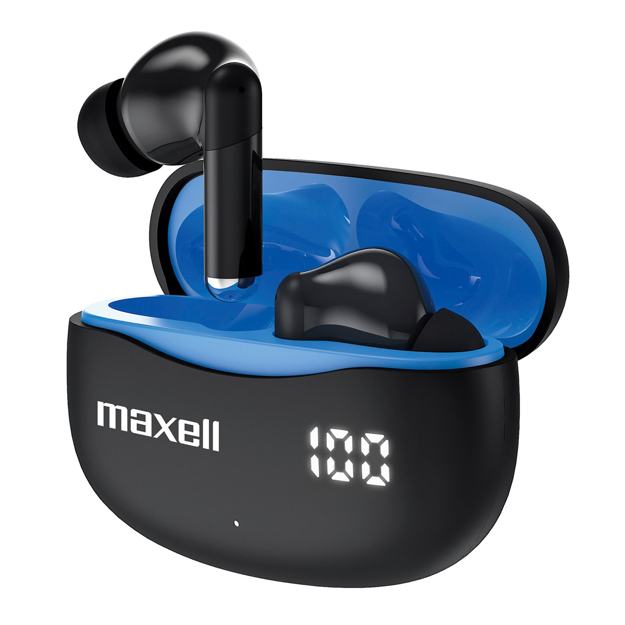 Bass 13 True Wireless Earbuds, Noise Cancelling, Black