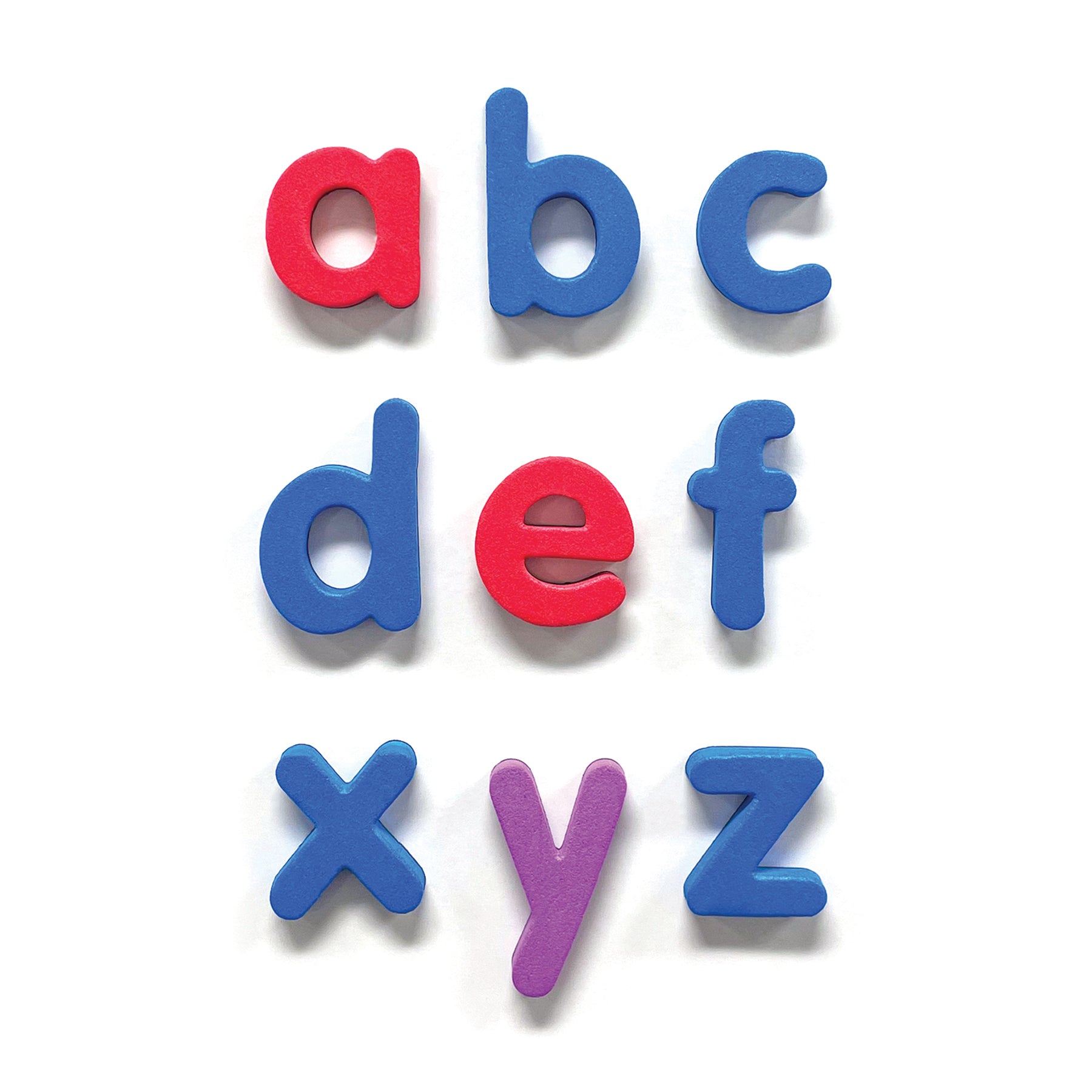 Magnetic Foam: Small Lowercase Letters