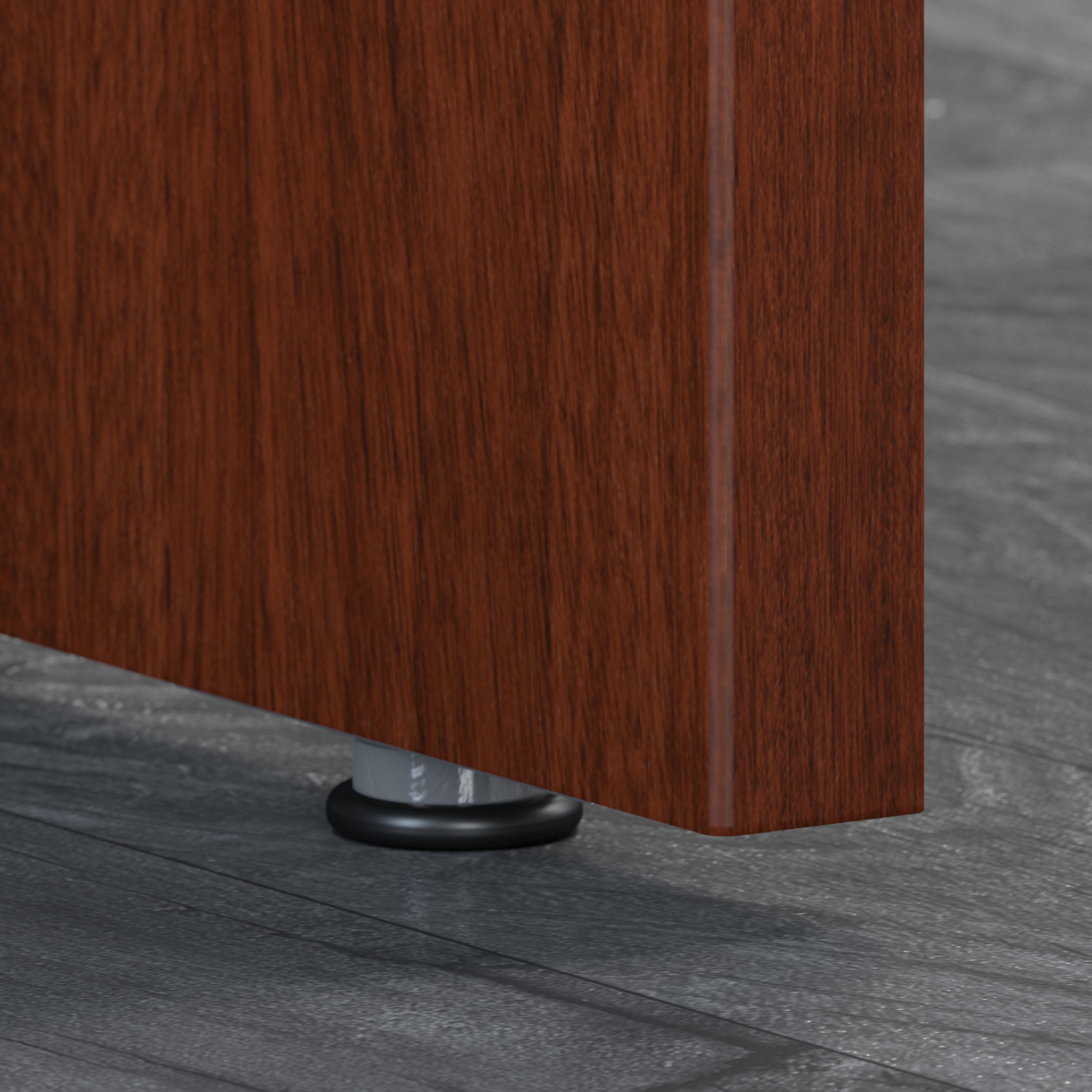 Bush Business Furniture Series C 72W x 30D Office Desk in Mahogany - 71.02" Width x 29.37" Depth x 29.84" Height