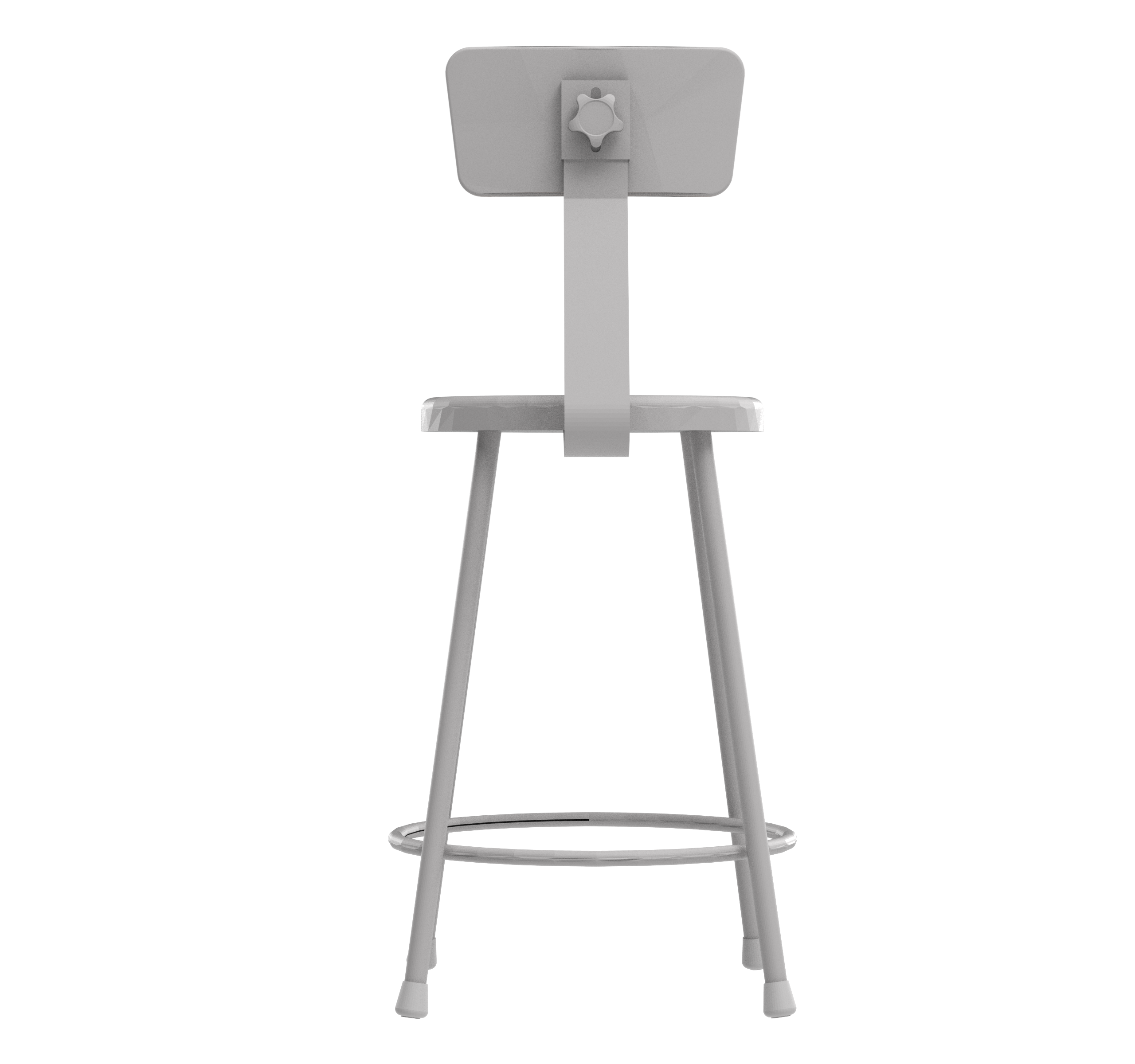 Apprentice Stool with Backrest