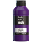 LQ BASICS Acrylic Fluid 250ml Bottle -  Dioxazine Purple