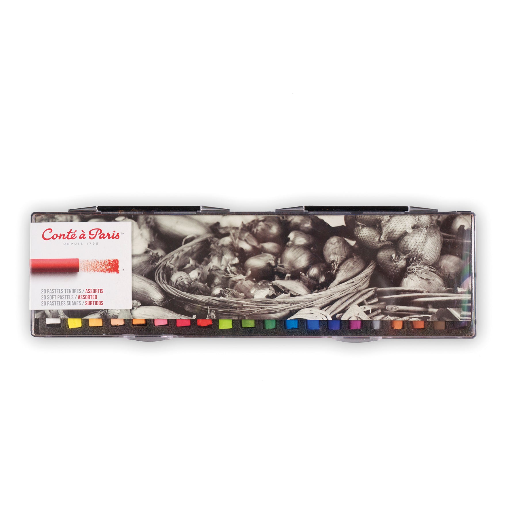 Soft Pastels, Assorted, Set of 20