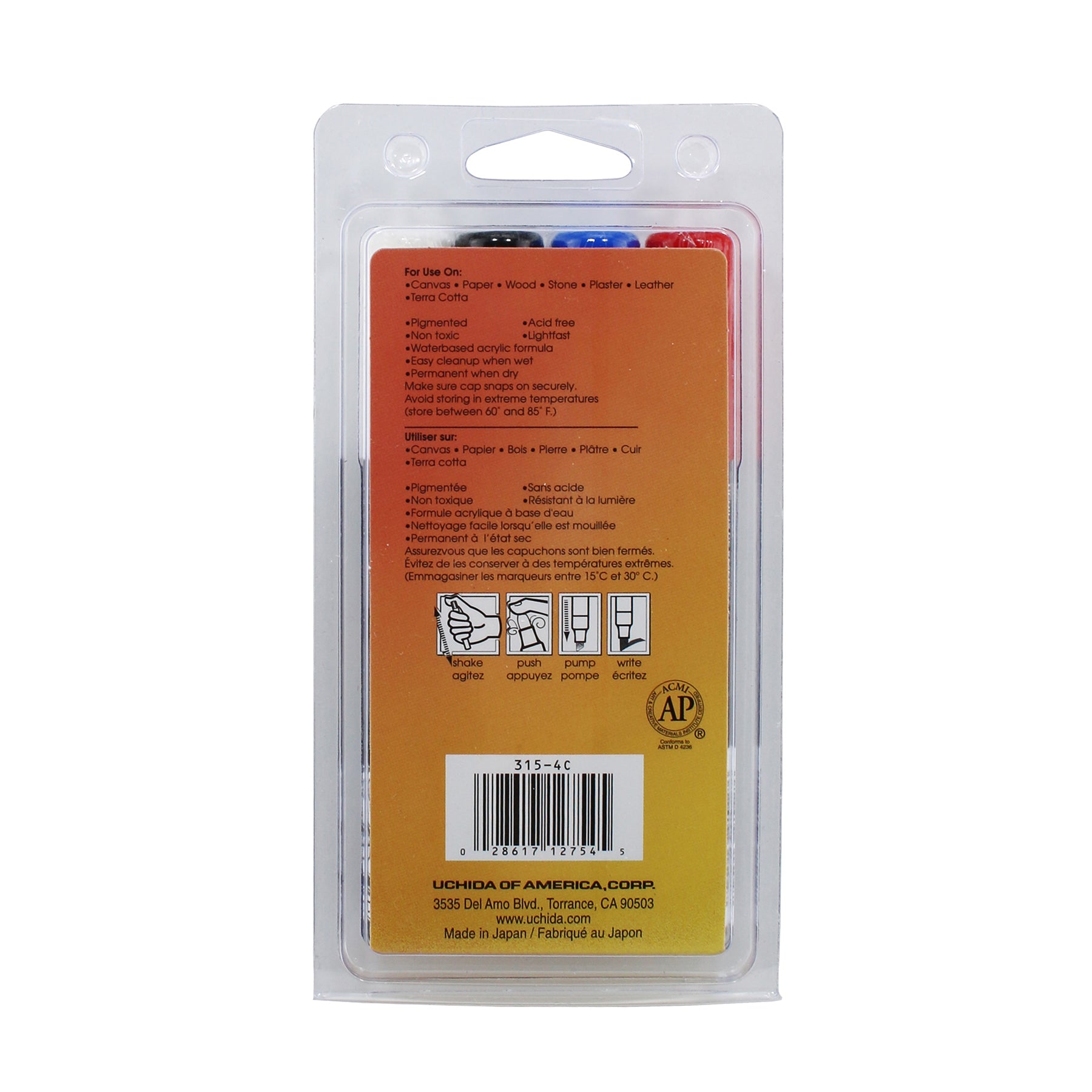 315-4C DECO ACRYLIC BSIC SET