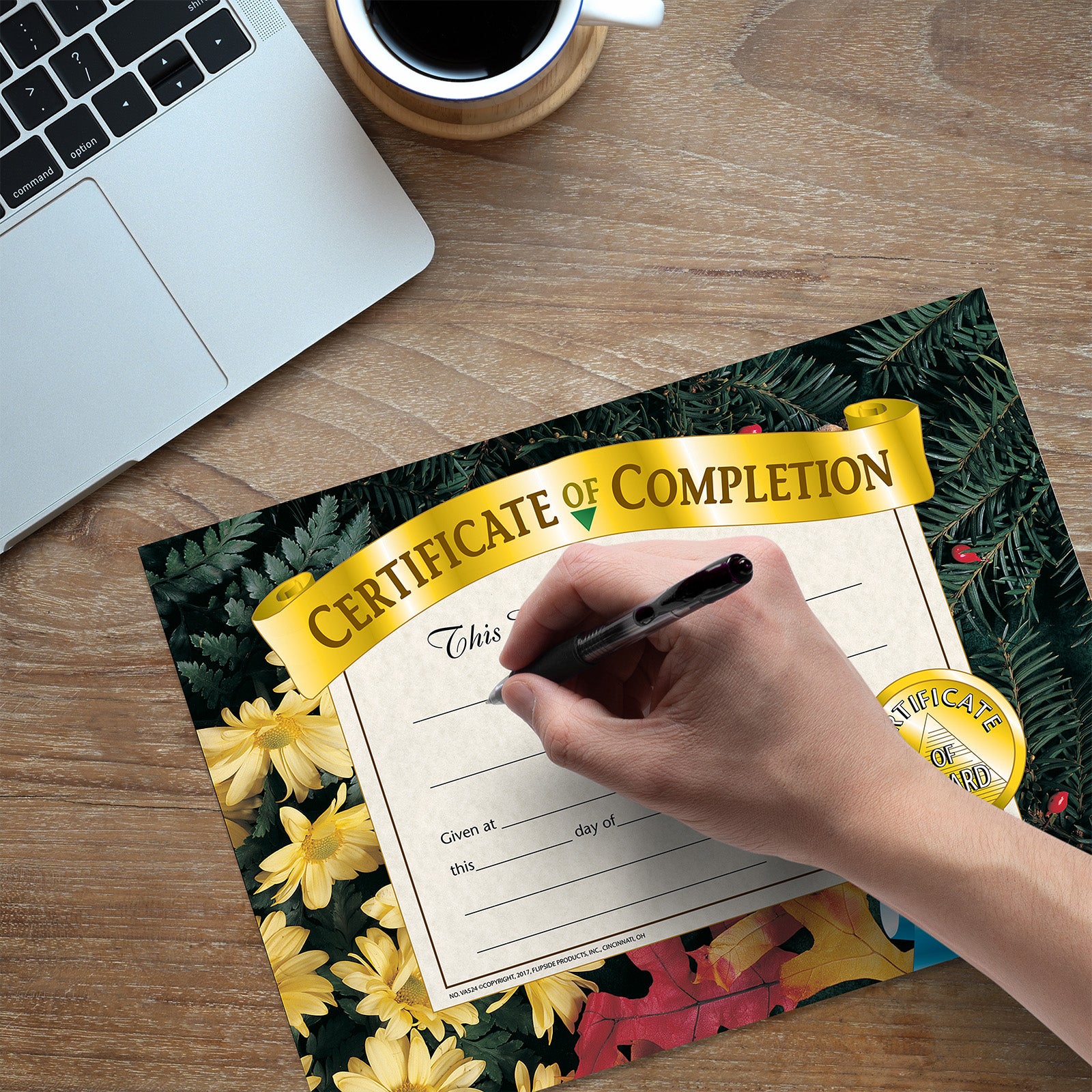 Certificate of Completion, 8.5" x 11", Pack of 30