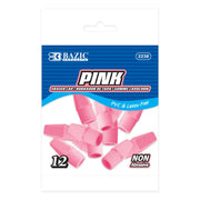 PINK ERASER CAP 12/PACK