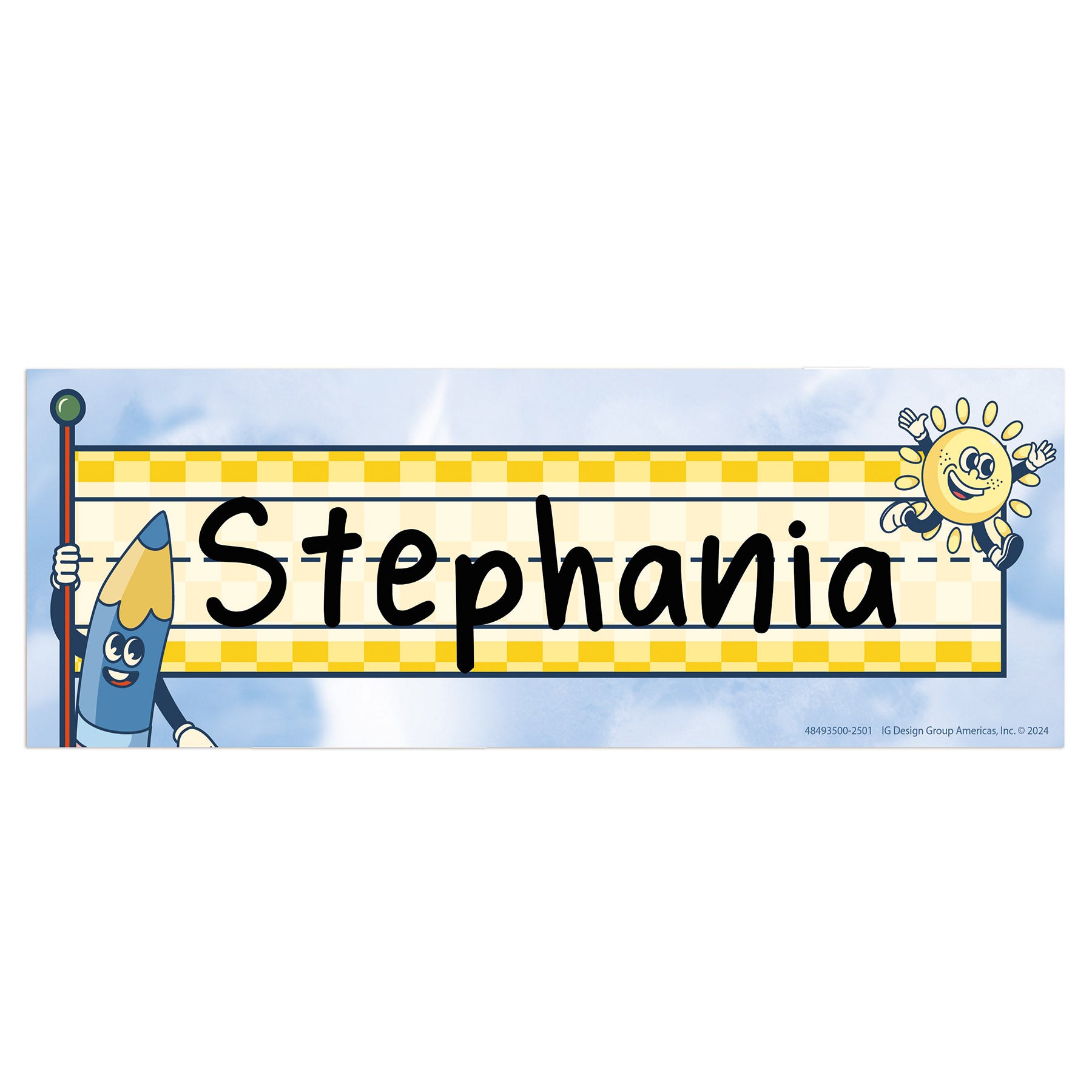 S'Cool Era Tented Name Plate, 9-5/8" x 6-1/2", Pack of 36