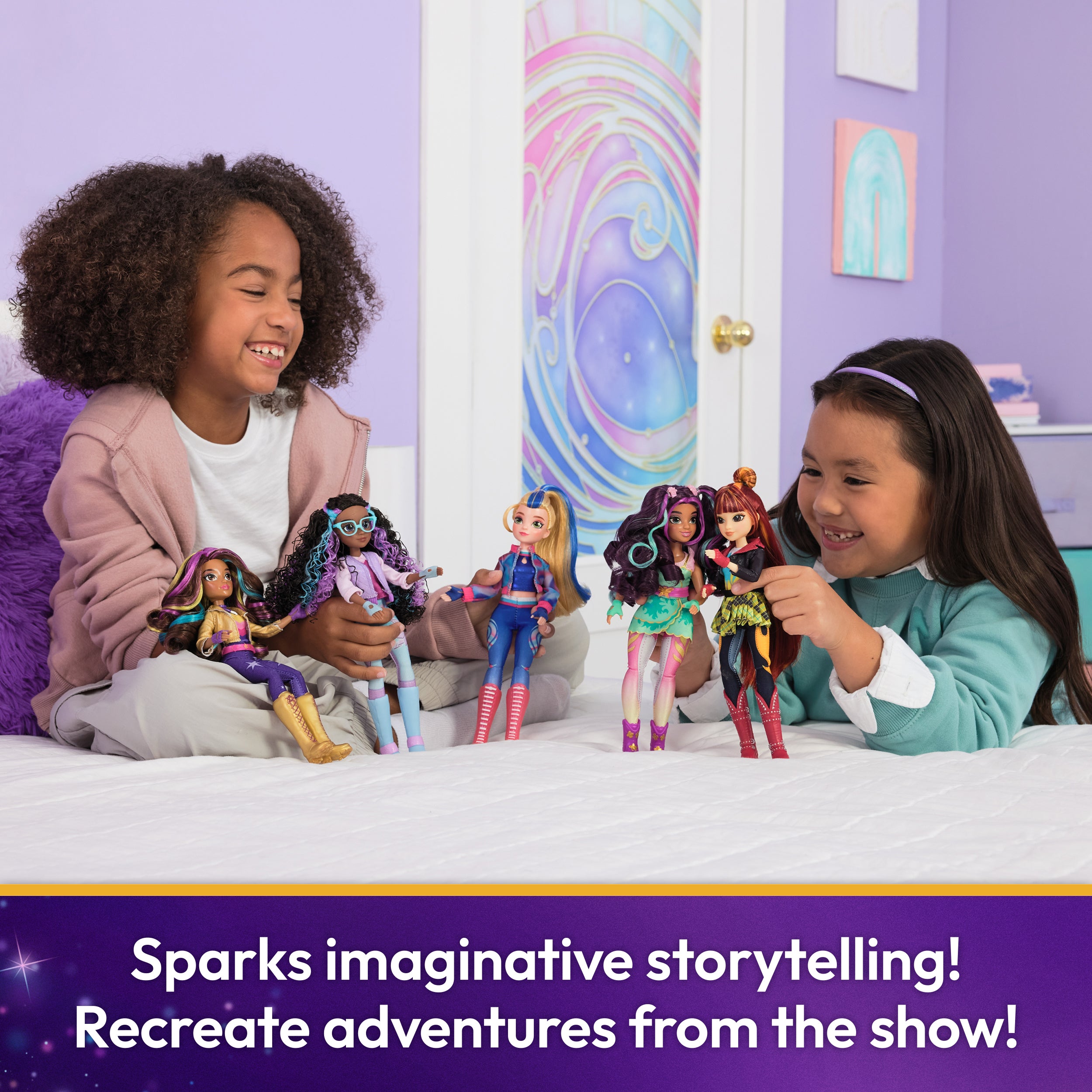 Unicorn Academy, Valentina Doll with 5 Accessories, 9.5”, Dolls & Unicorn Toys for Girls Ages 4 and up