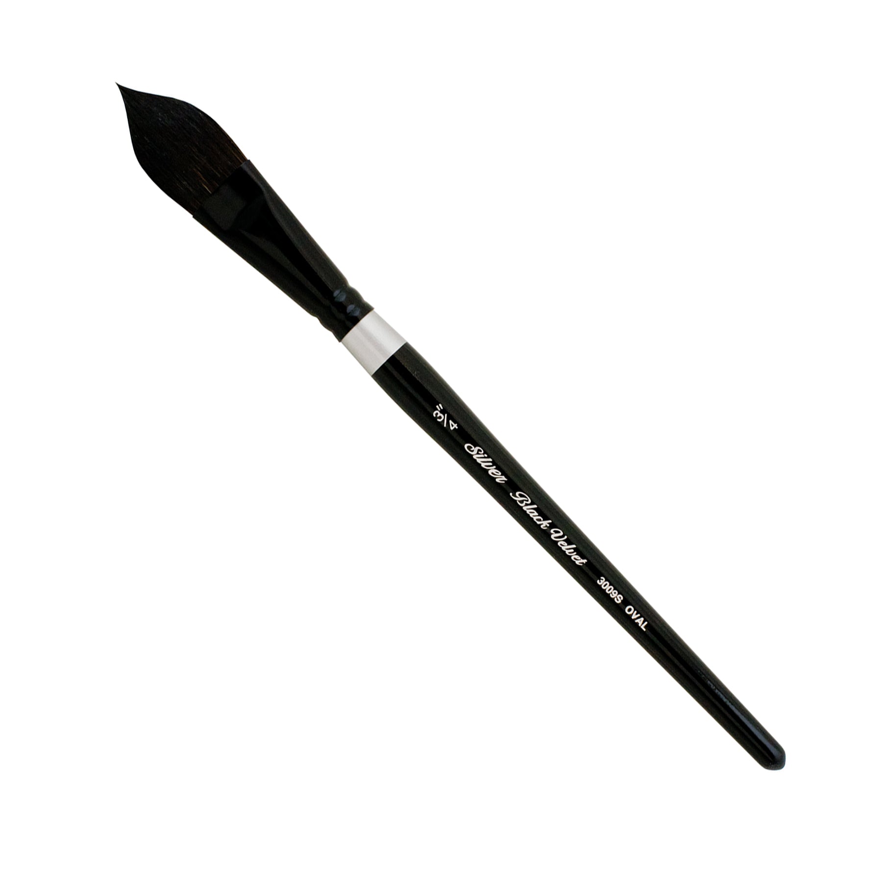 Black Velvet® Brush, Oval Wash, Size 3/4