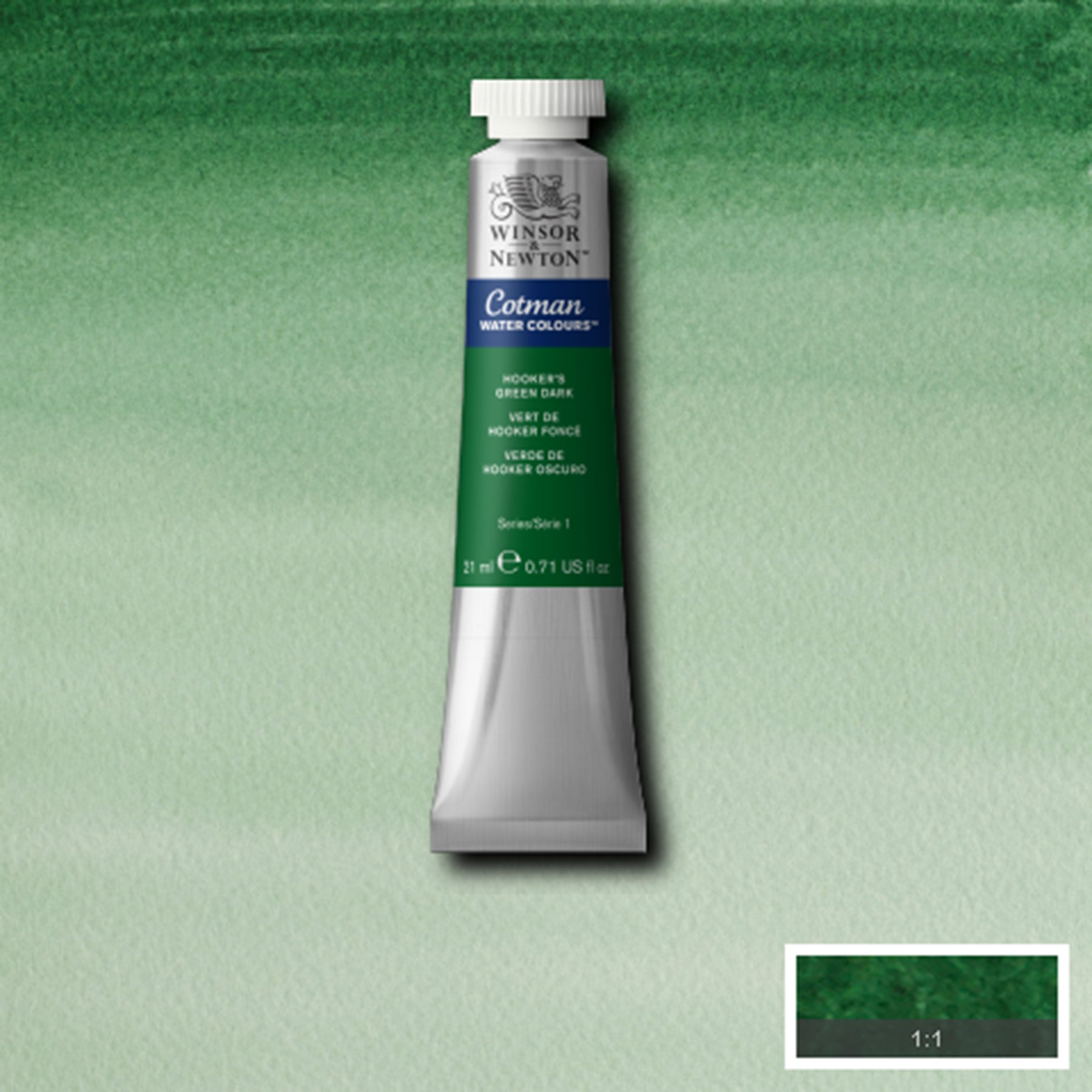 CWC 21ml tube - Hooker's Green Dark