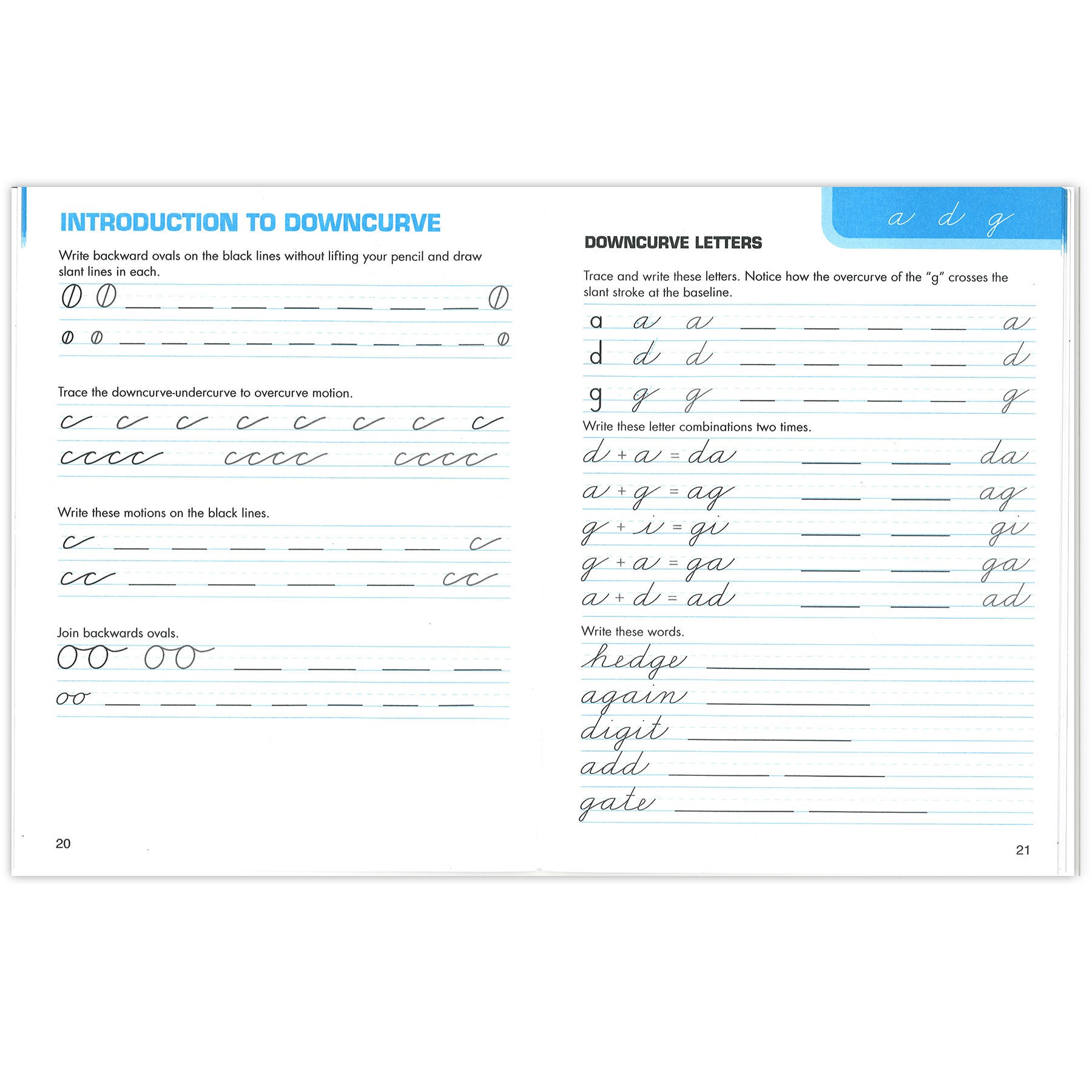 Handwriting Skills Simplified Book: Learning Cursive Writing
