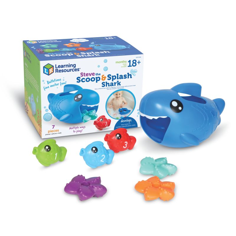 Fine Motor Shark Bath Toy