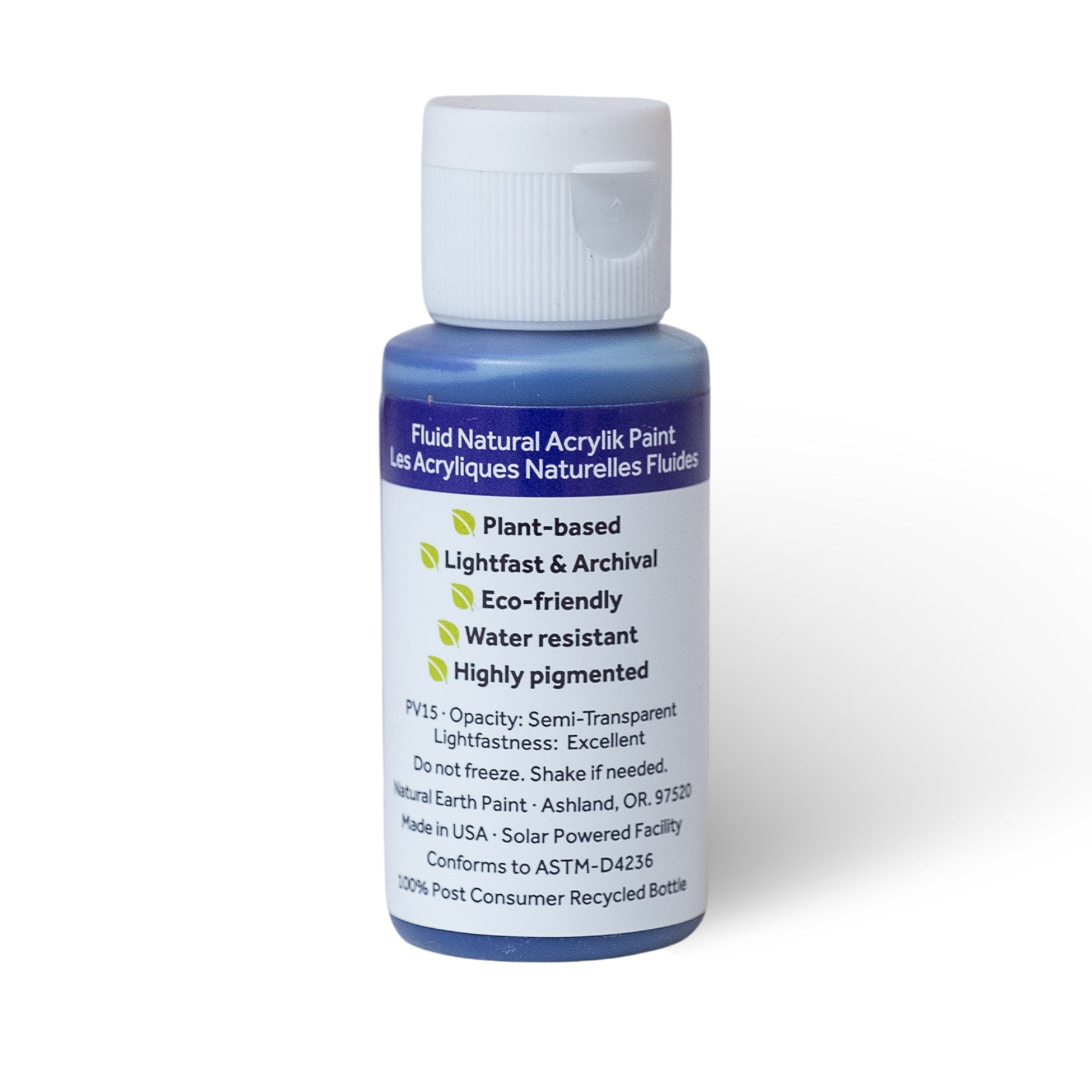 Natural Fluid Acrylik - 1 oz - Ultramarine Purple