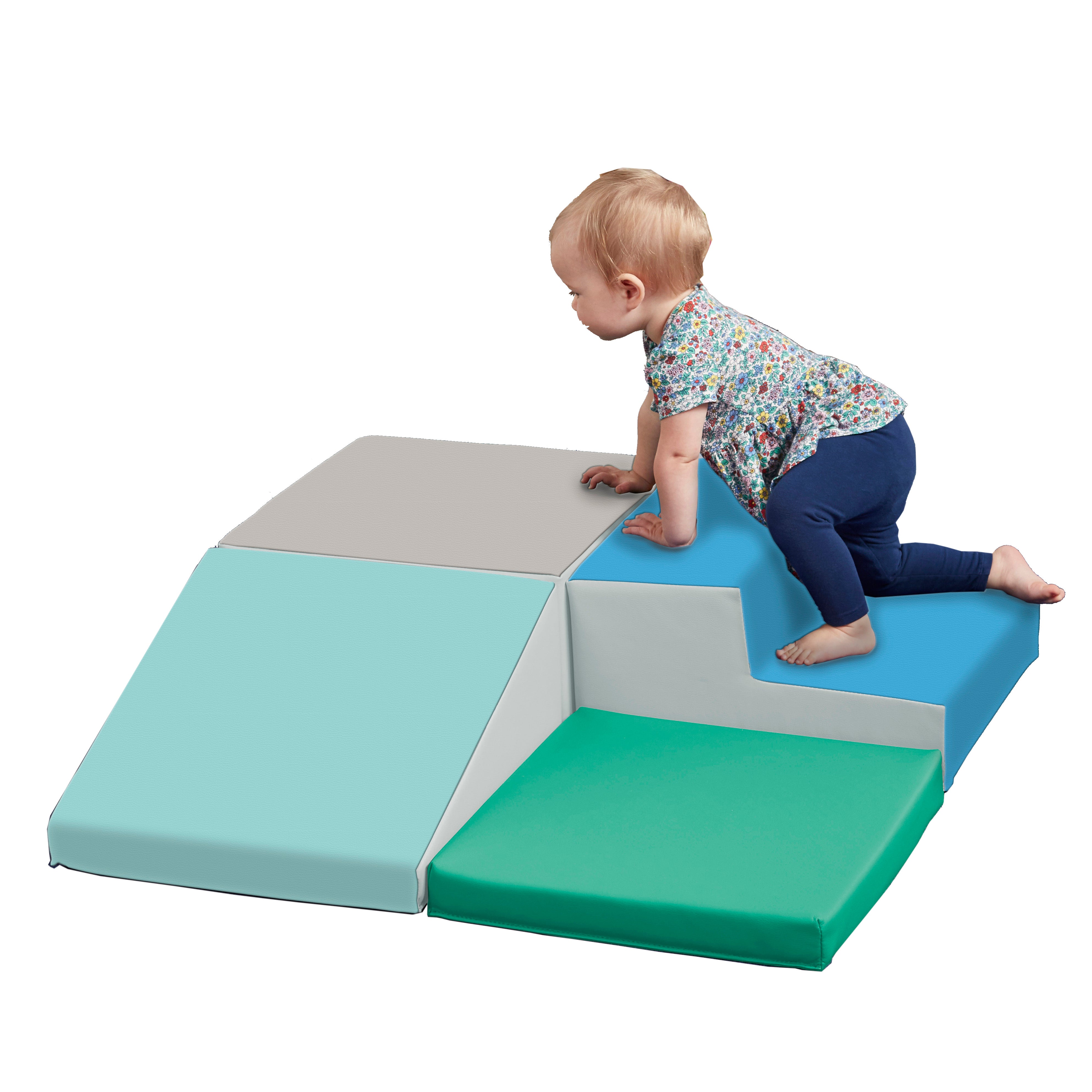 SoftZone Junior Little Me Corner Climber - Contemporary
