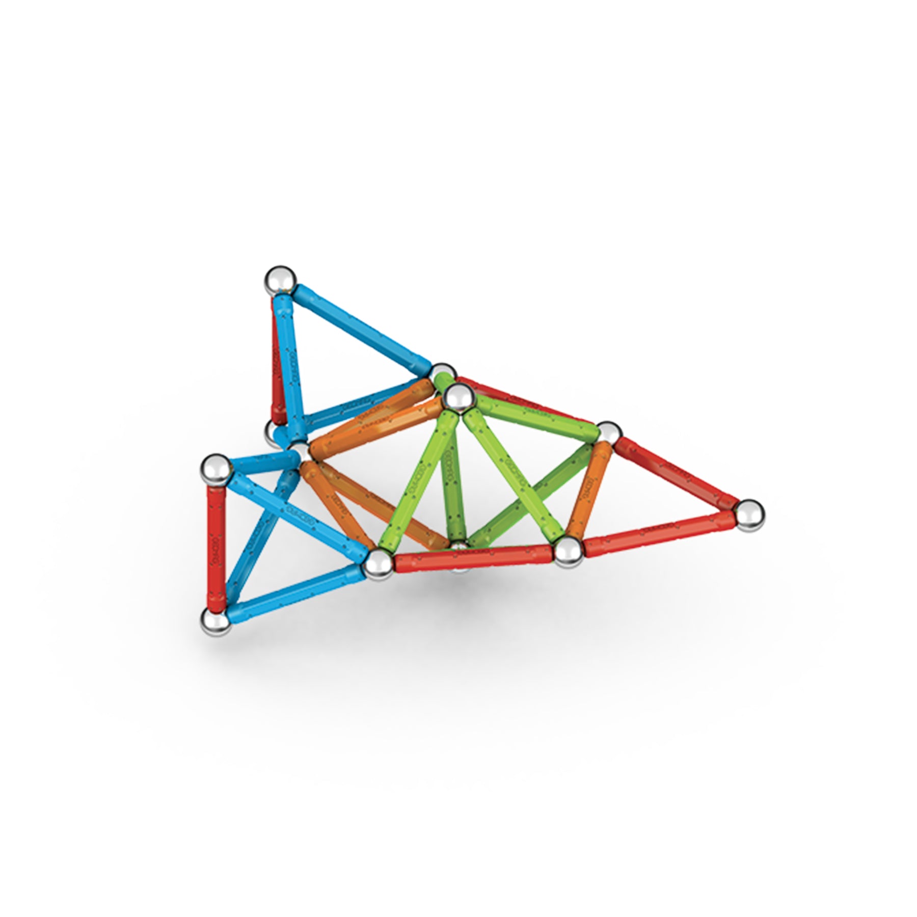 Geomag™ Supercolor Recycled Magnetic Building Set, 60 Pieces