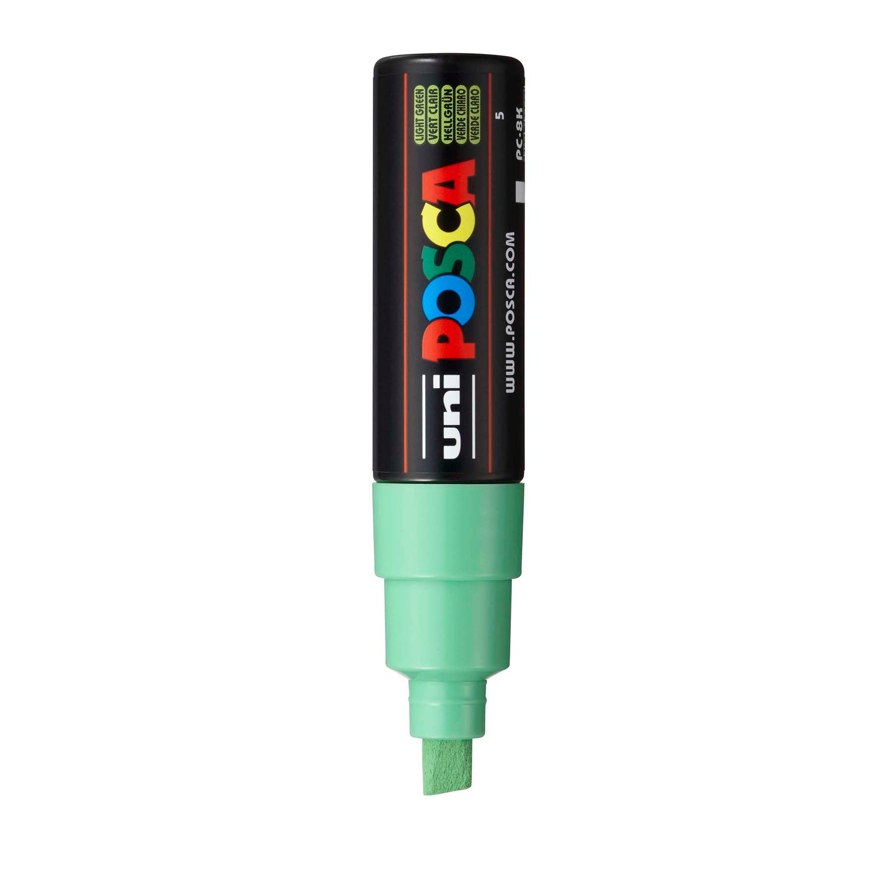 uni® POSCA PC-8K Water-Based Paint Markers, Broad Tip (8mm), Light Green