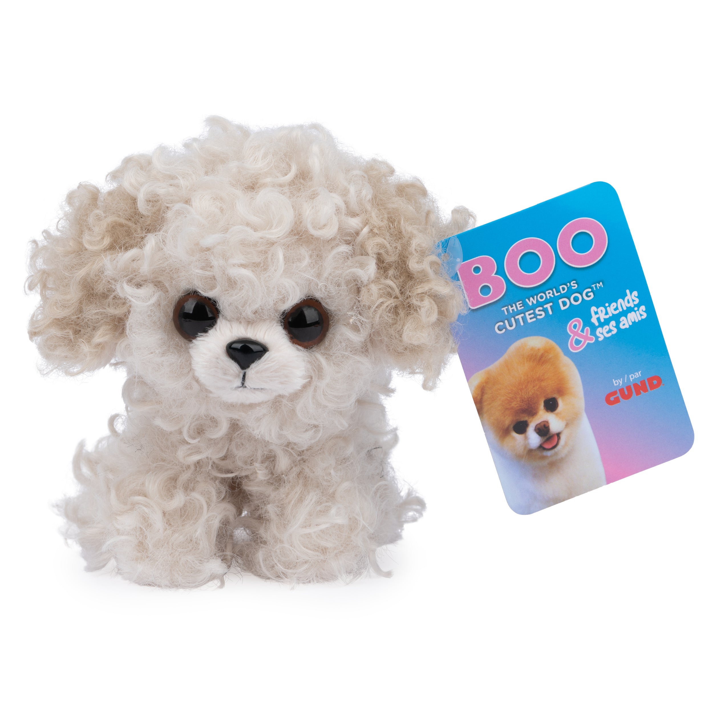 GUND Boo, The World’s Cutest Dog, Boo & Friends Collection Maltipoo Puppy, Stuffed Animal for Ages 1 and Up, 5”