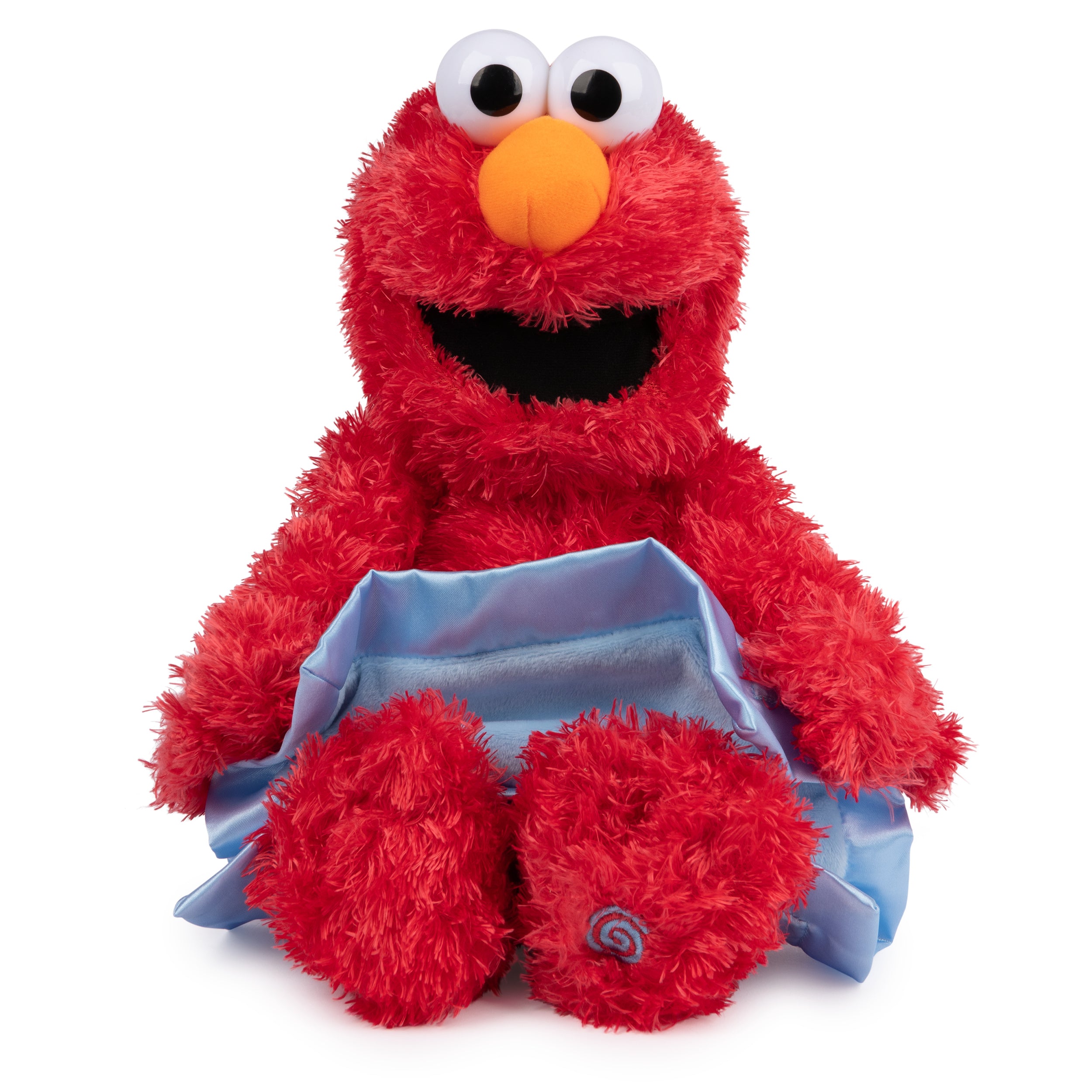 GUND Sesame GUND Sesame Street Official Peek-a-Boo Elmo Animated Muppet Plush, Premium Plush Sensory Toy for Ages 18 Months & Up, Red/Blue, 15”