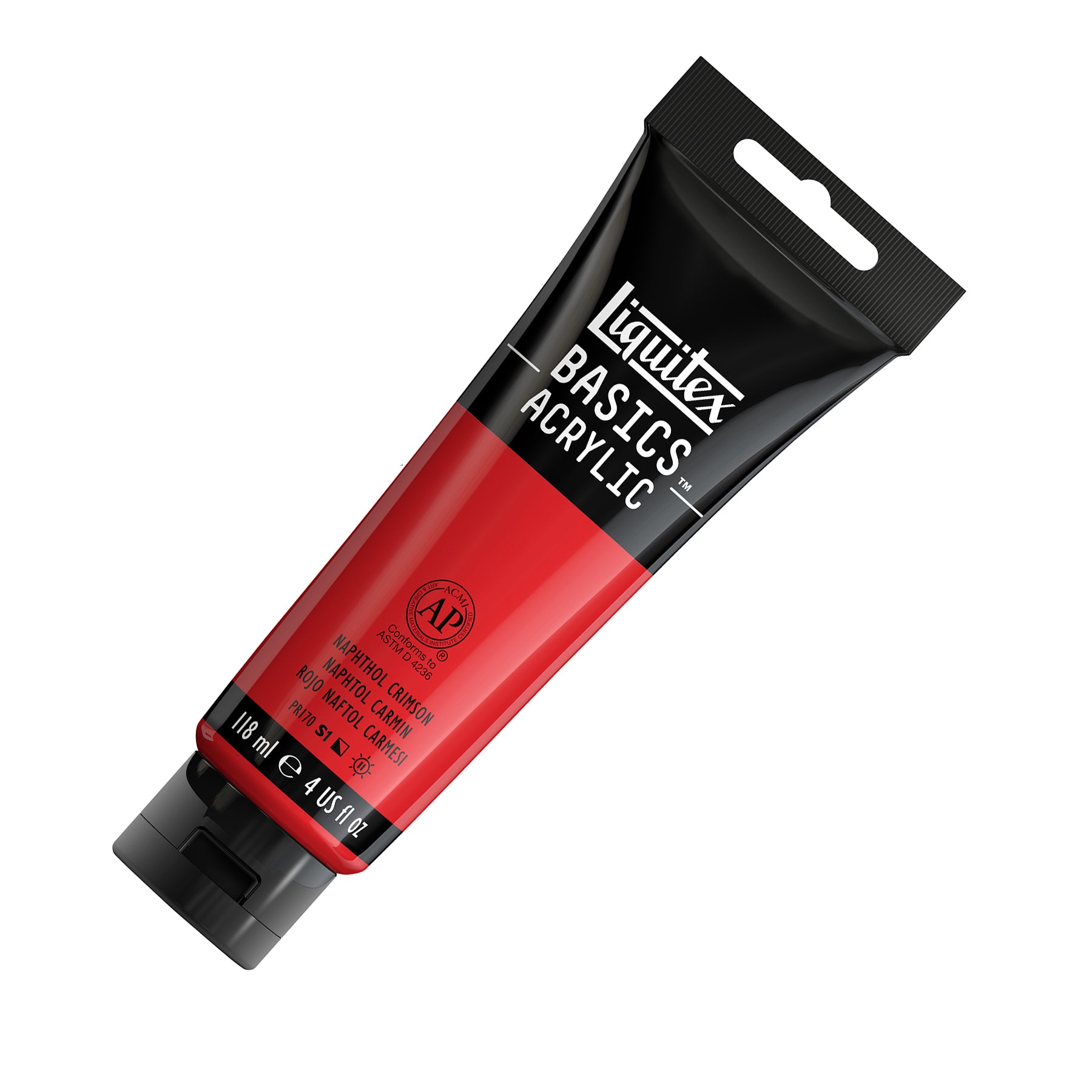 LQ BASICS 118ml tube - Naphthol Crimson
