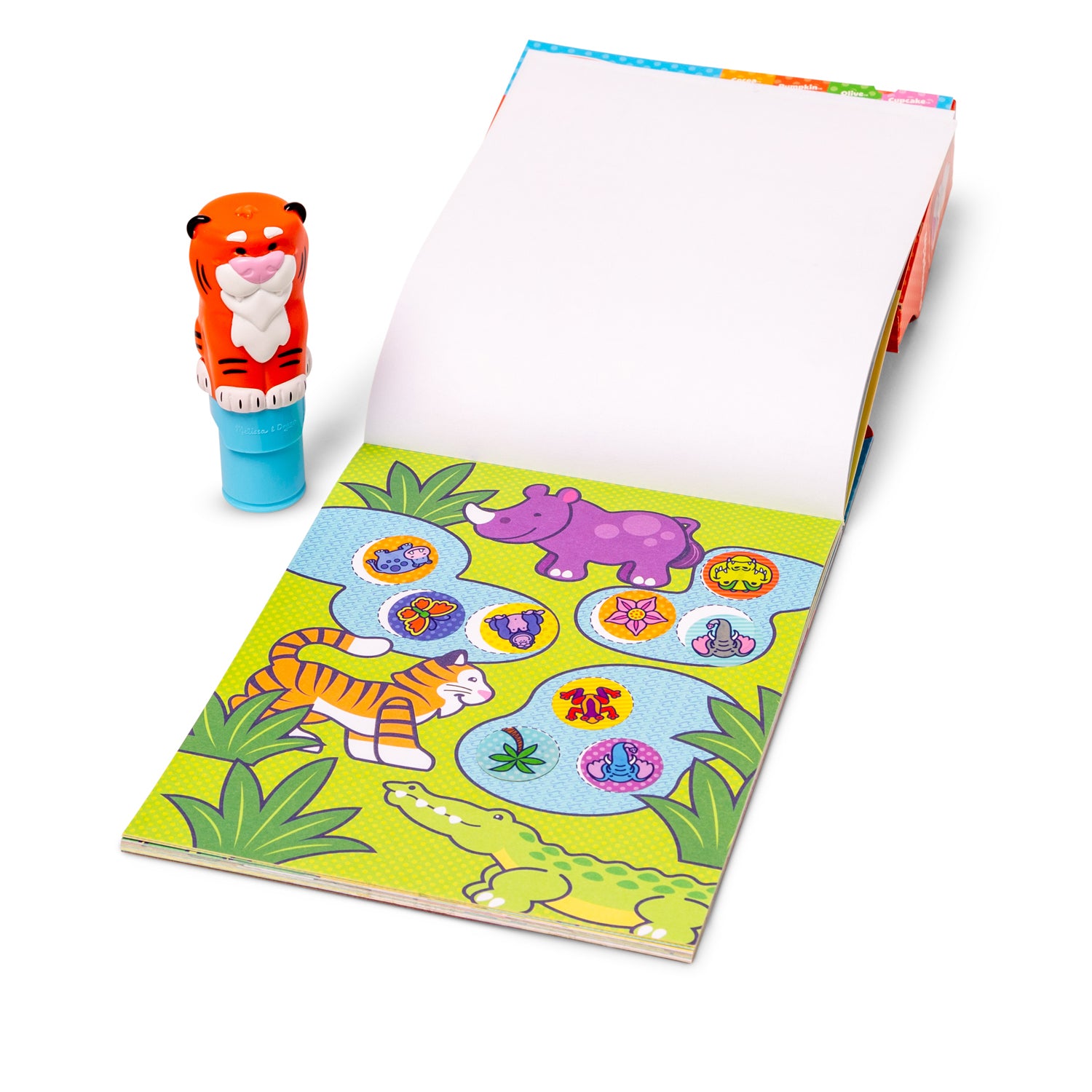Sticker WOW! Sticker Stamper & Activity Pad - Tiger