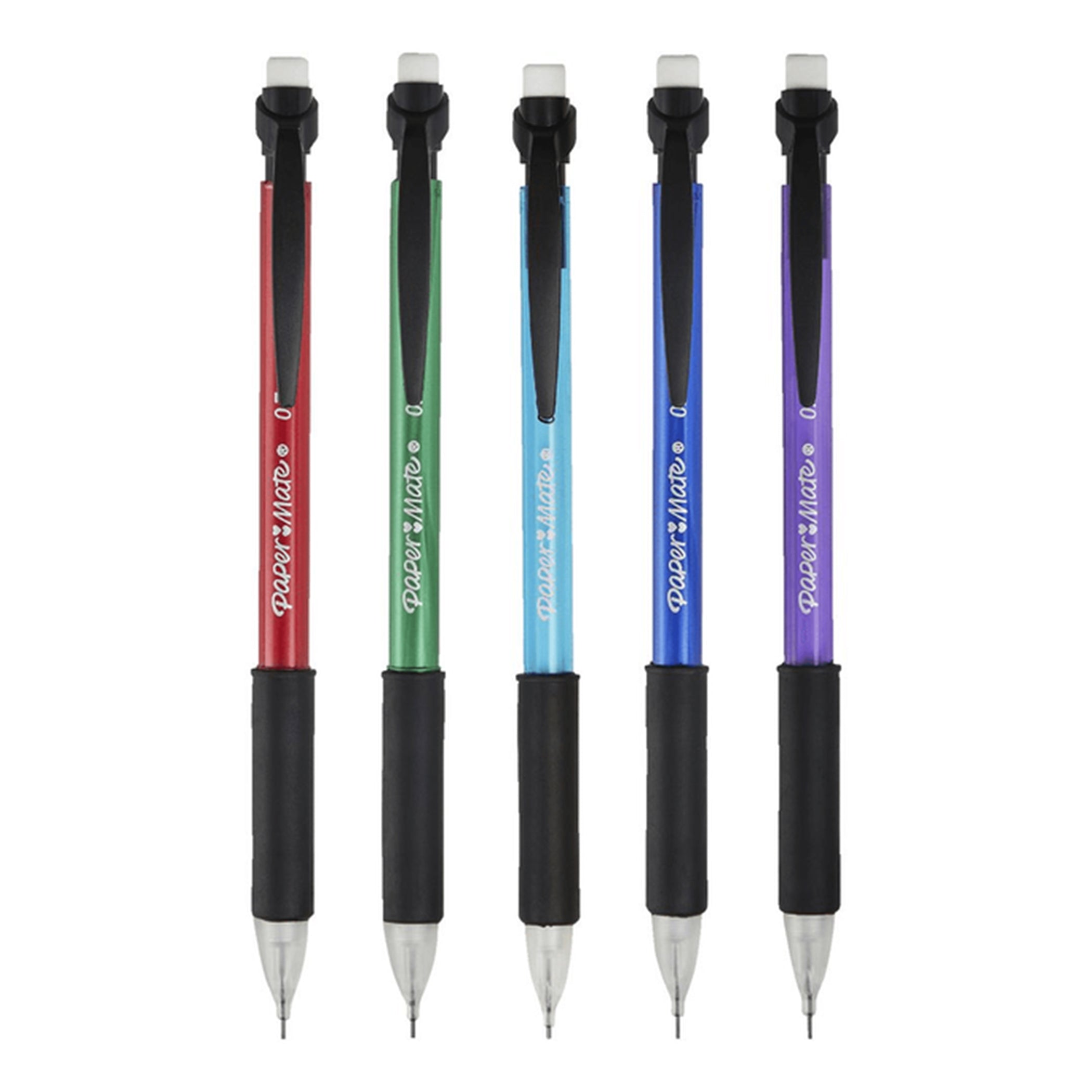 Write Bros® Comfort Mechanical Pencil, 0.7mm, Assorted, Pack of 5